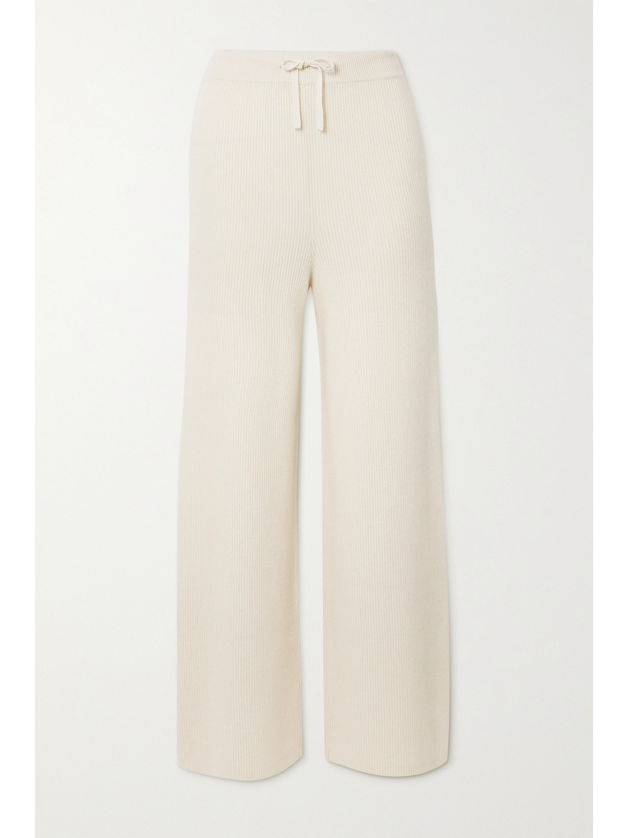 Lisa Yang Off-white Cashmere 'the Heather' Lounge Pants In Cream