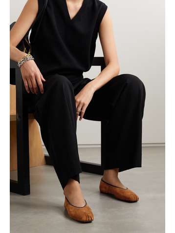 the row elastic ballet flats