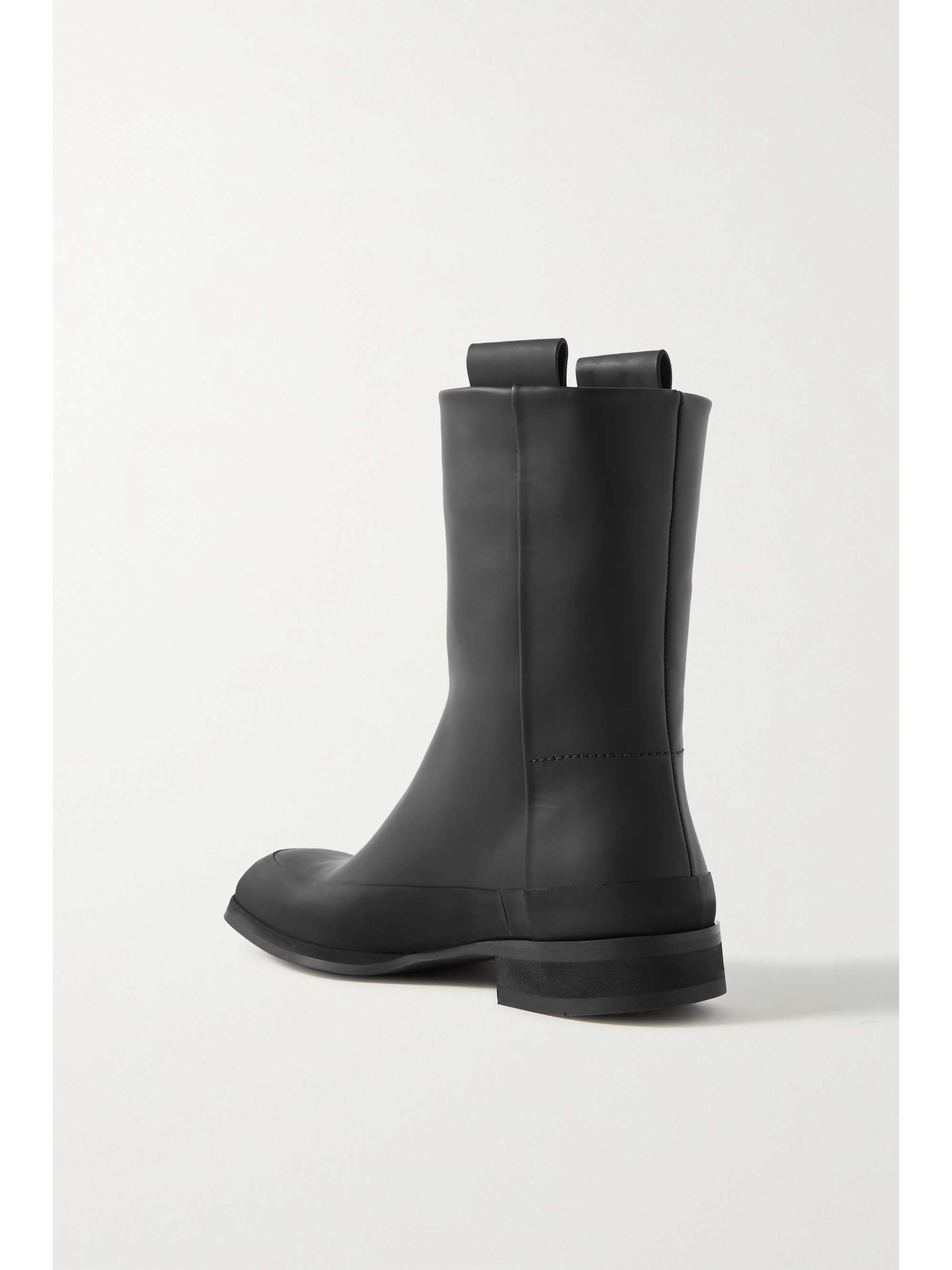 THE ROW Leather ankle boots