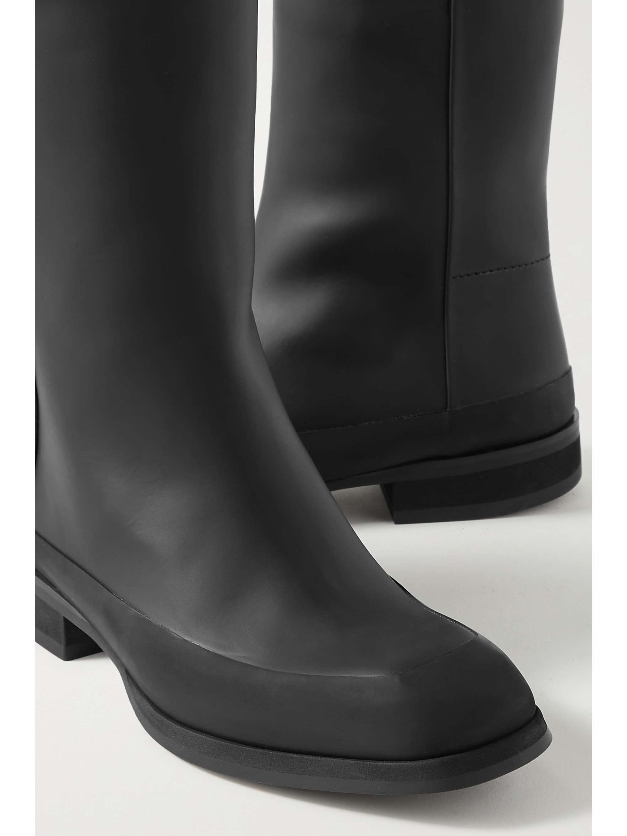 THE ROW Leather ankle boots
