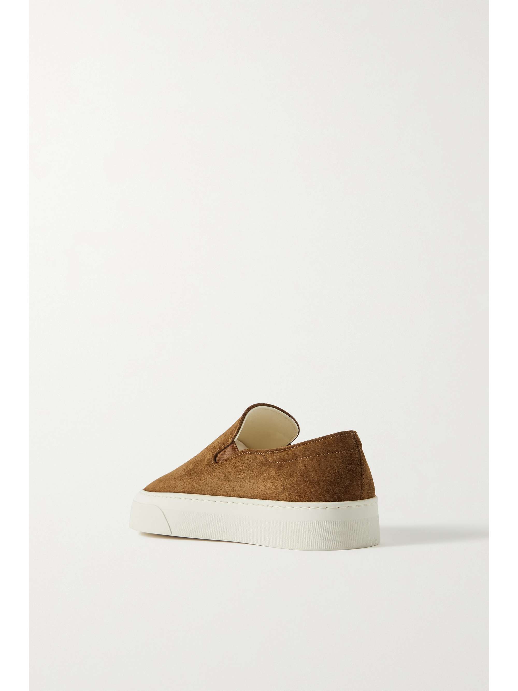 THE ROW Marie H suede slip-on sneakers