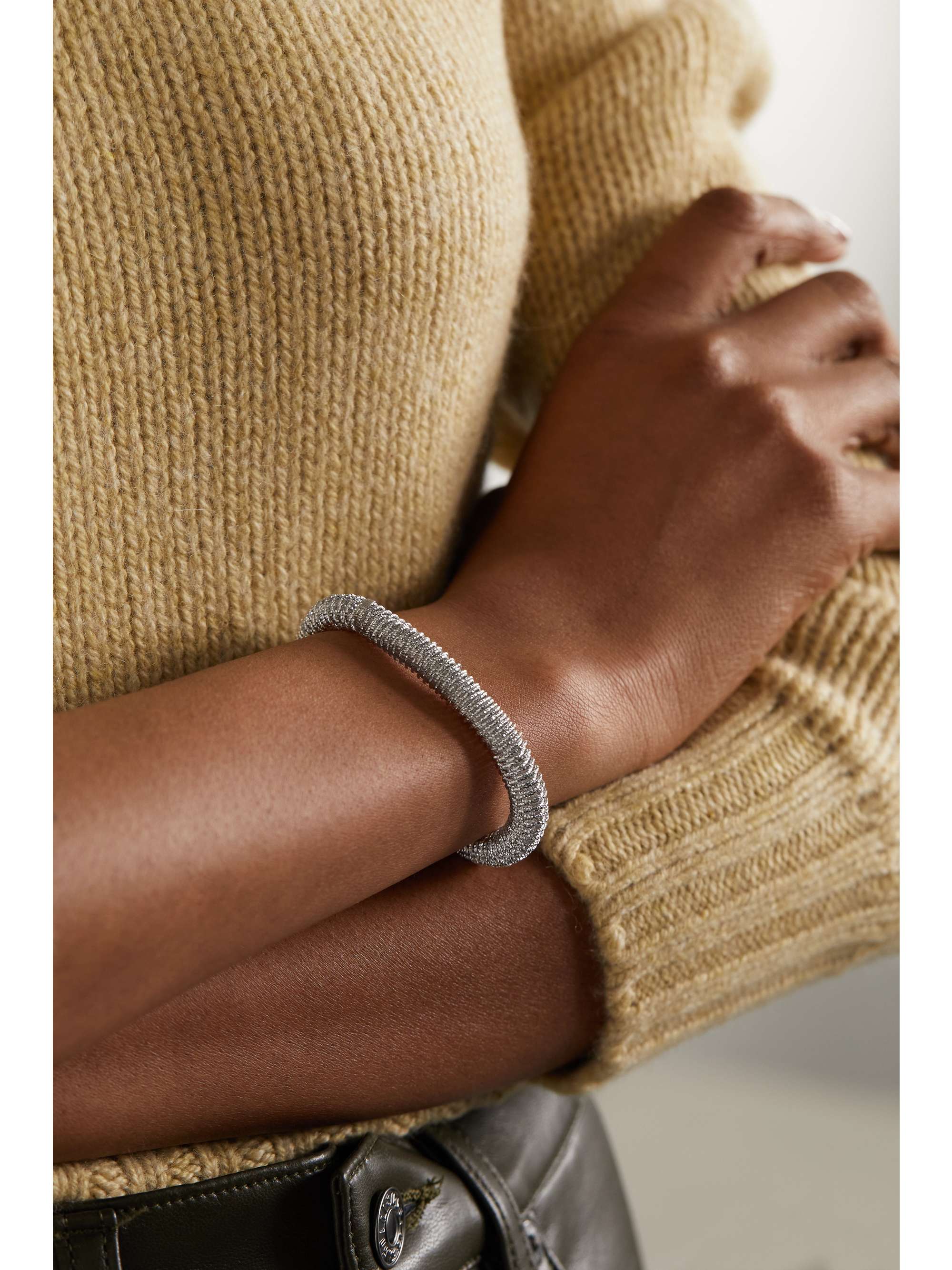 CAROLINA BUCCI K.I.S.S. Small 18-karat gold bracelet