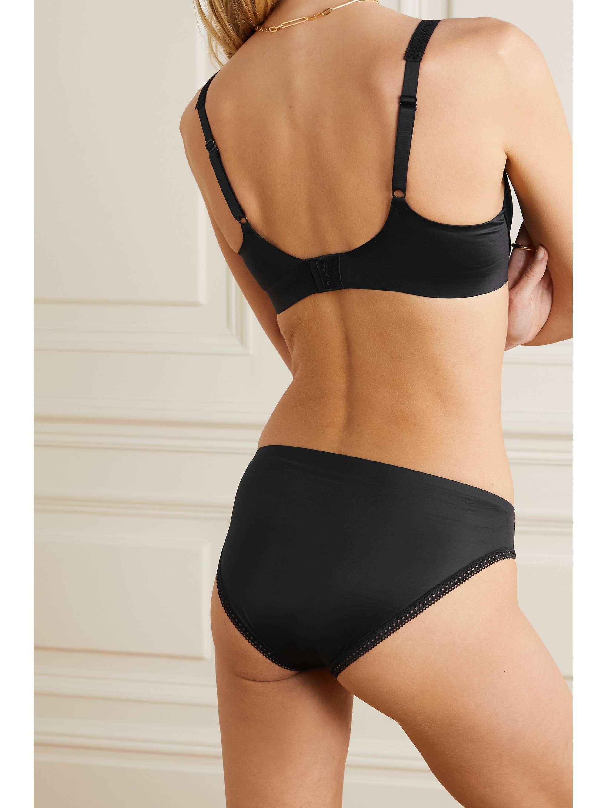 CALVIN KLEIN UNDERWEAR Liquid Touch stretch-jersey underwired bra
