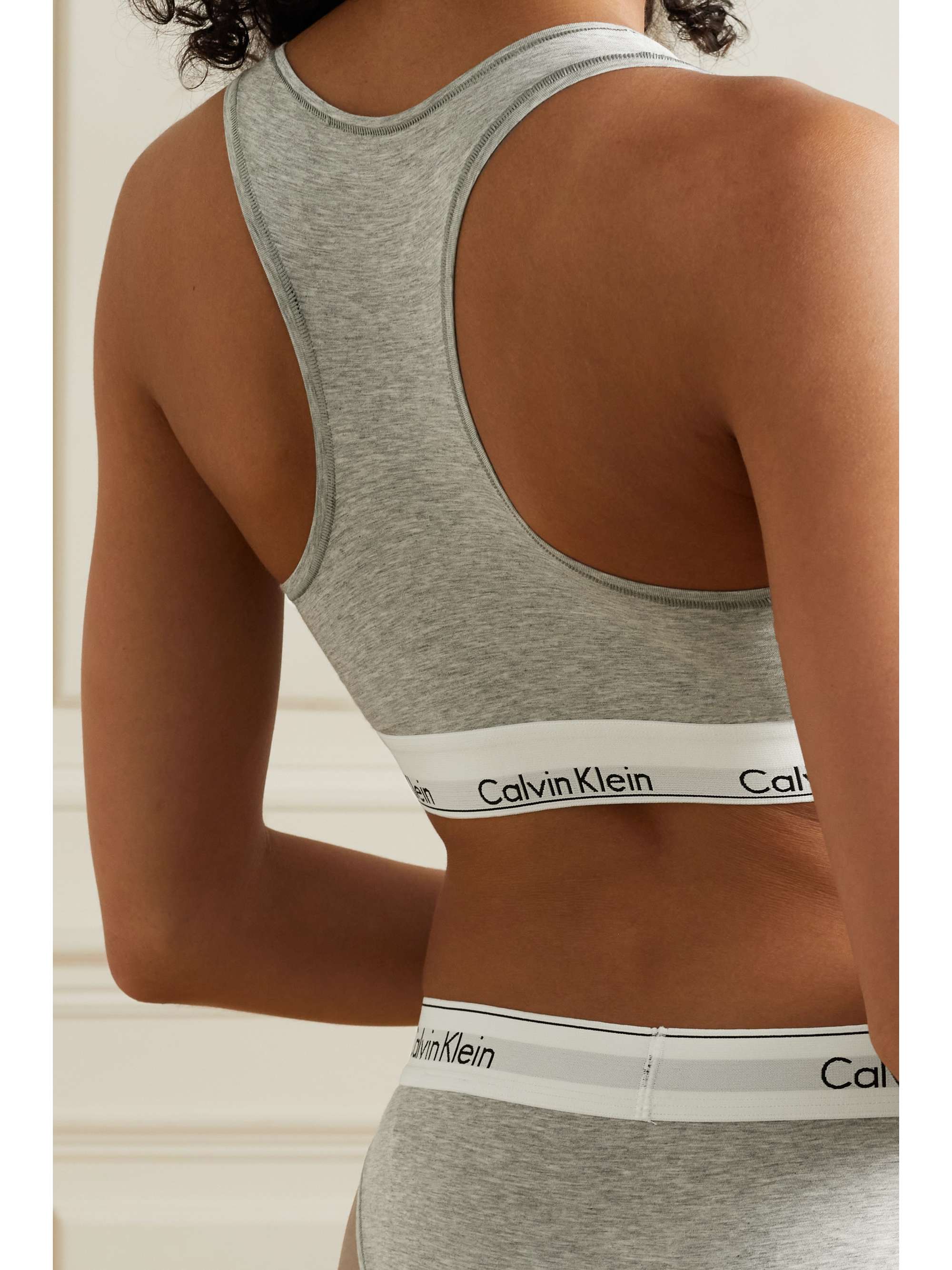 CALVIN KLEIN UNDERWEAR DD+ Modern Cotton Soft-BH aus einer Baumwoll-Modalmischung mit Stretch-Anteil