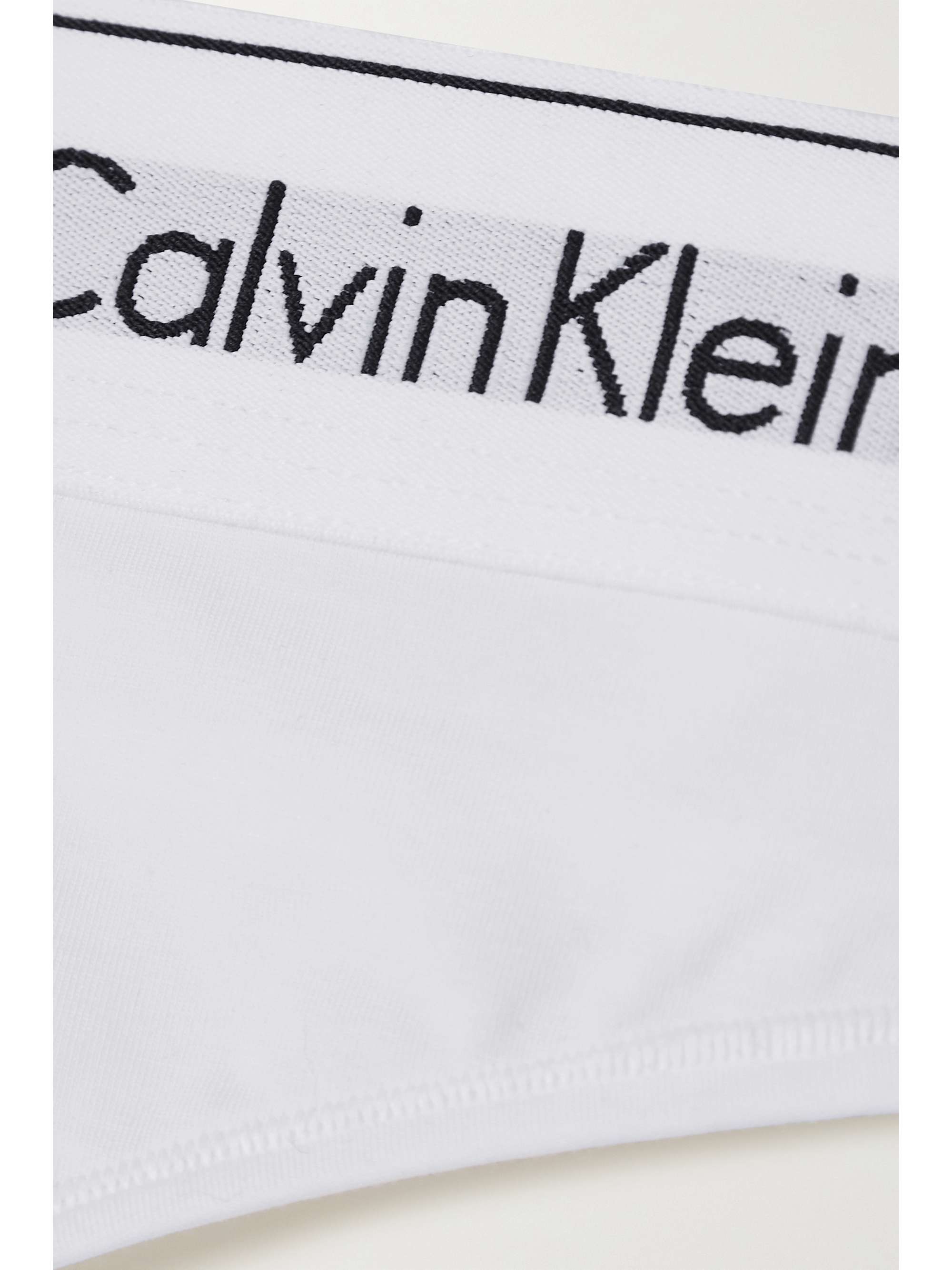 CK ONE Modern Cotton stretch cotton-blend jersey thong