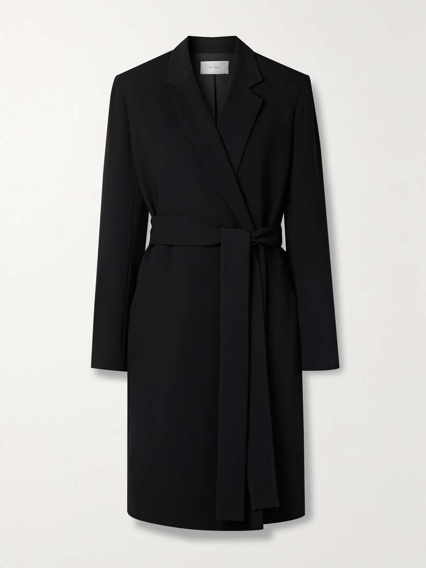 The Row Essentials Harri Belted Cady Coat