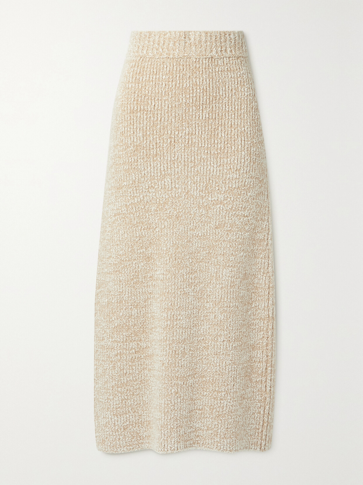 Caluso Ribbed Cashmere And Silk-Blend Bouclé Maxi