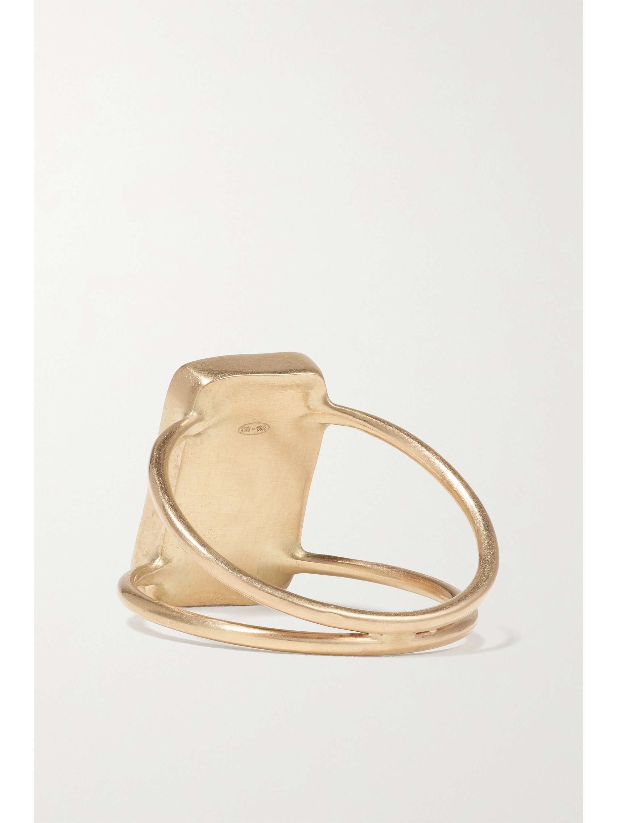 PASCALE MONVOISIN L'Amour 9-karat gold garnet ring