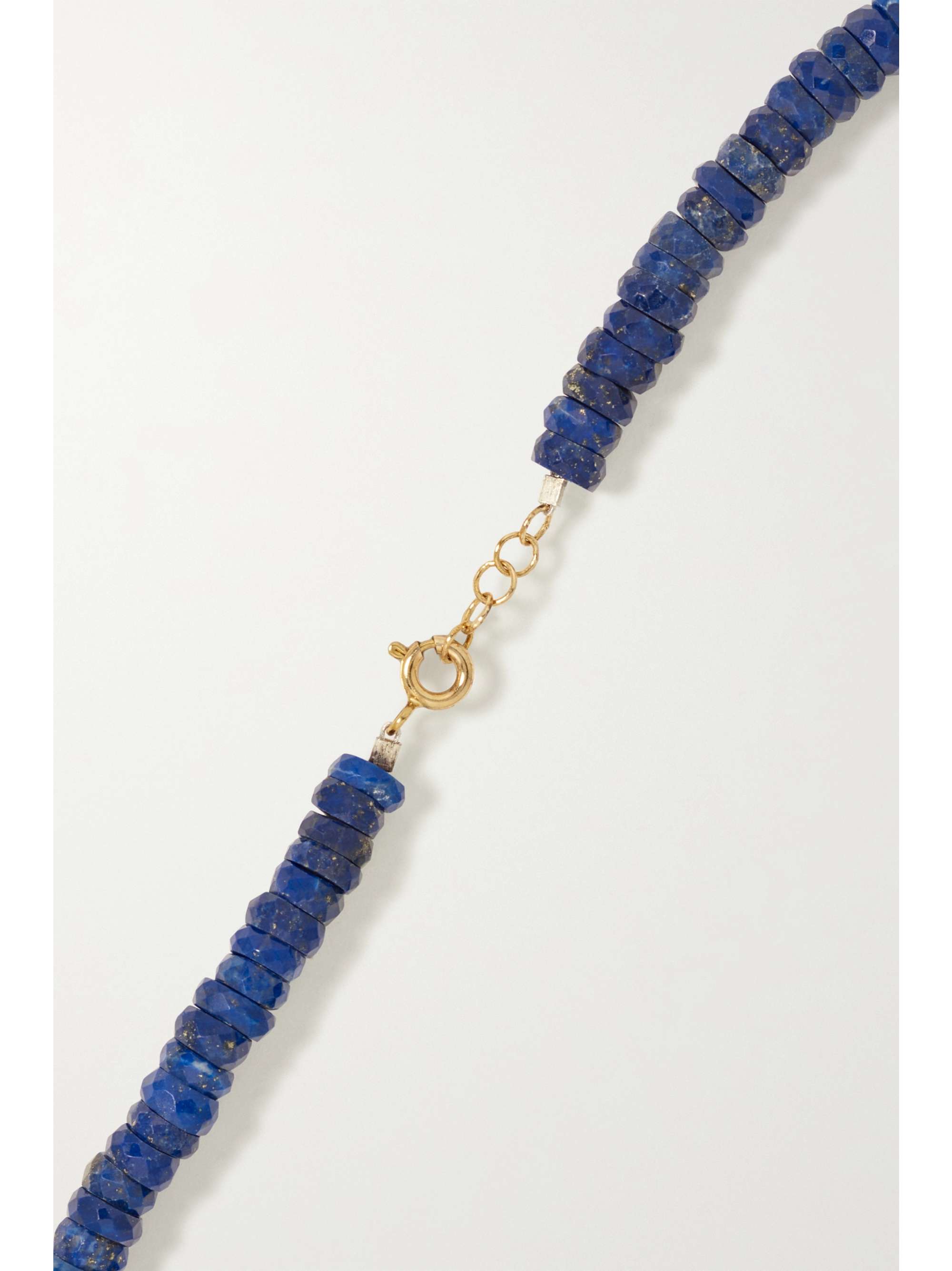 PASCALE MONVOISIN Taylor N°1 9-karat gold, turquoise and diamond necklace