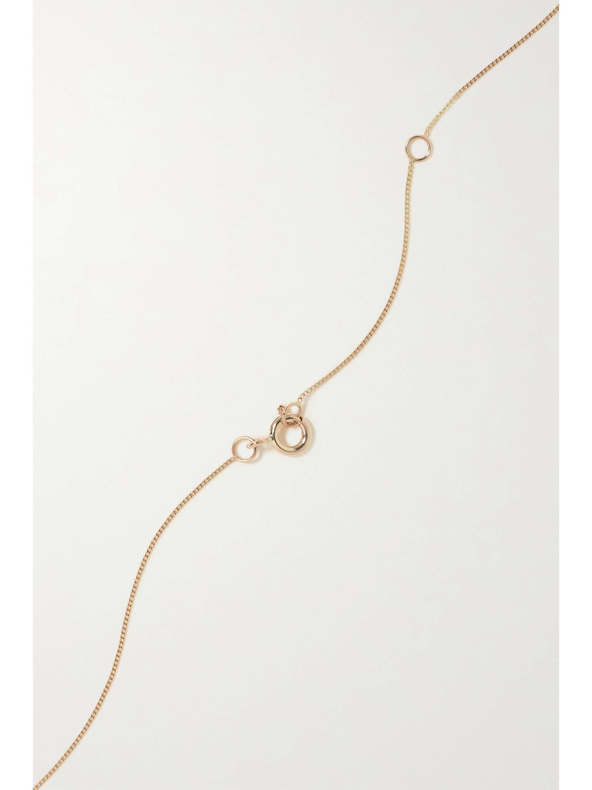 PASCALE MONVOISIN Idaho N°1 9-karat yellow and rose gold diamond necklace