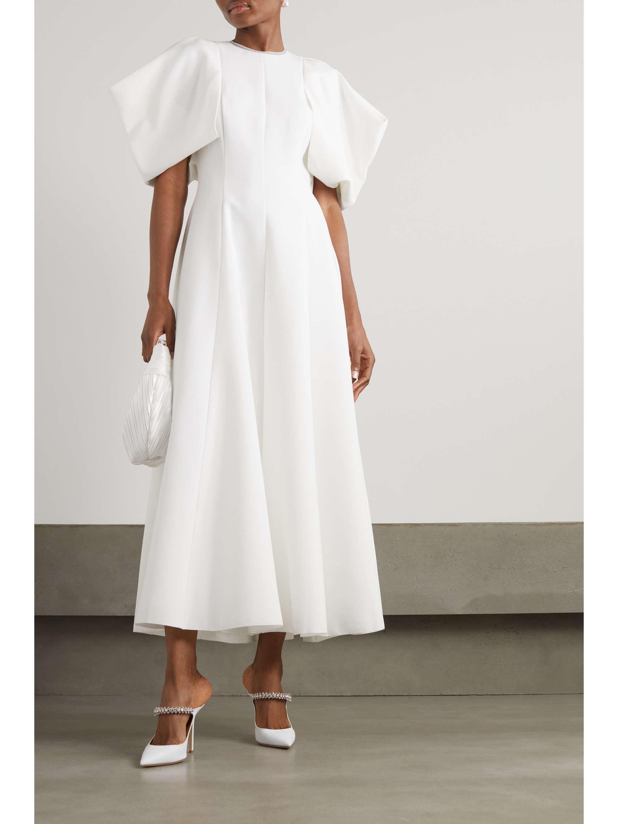 ROKSANDA Adele crepe midi dress | NET-A-PORTER
