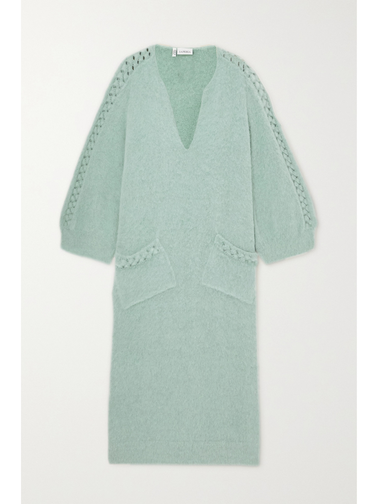 La Perla - Alpaca-blend Kaftan - Green