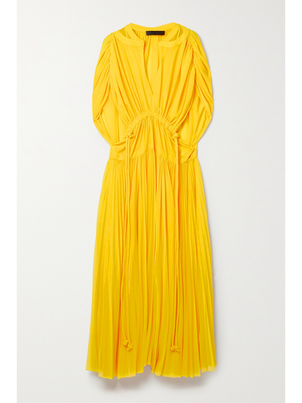 PROENZA SCHOULER PLEATED JERSEY MAXI DRESS