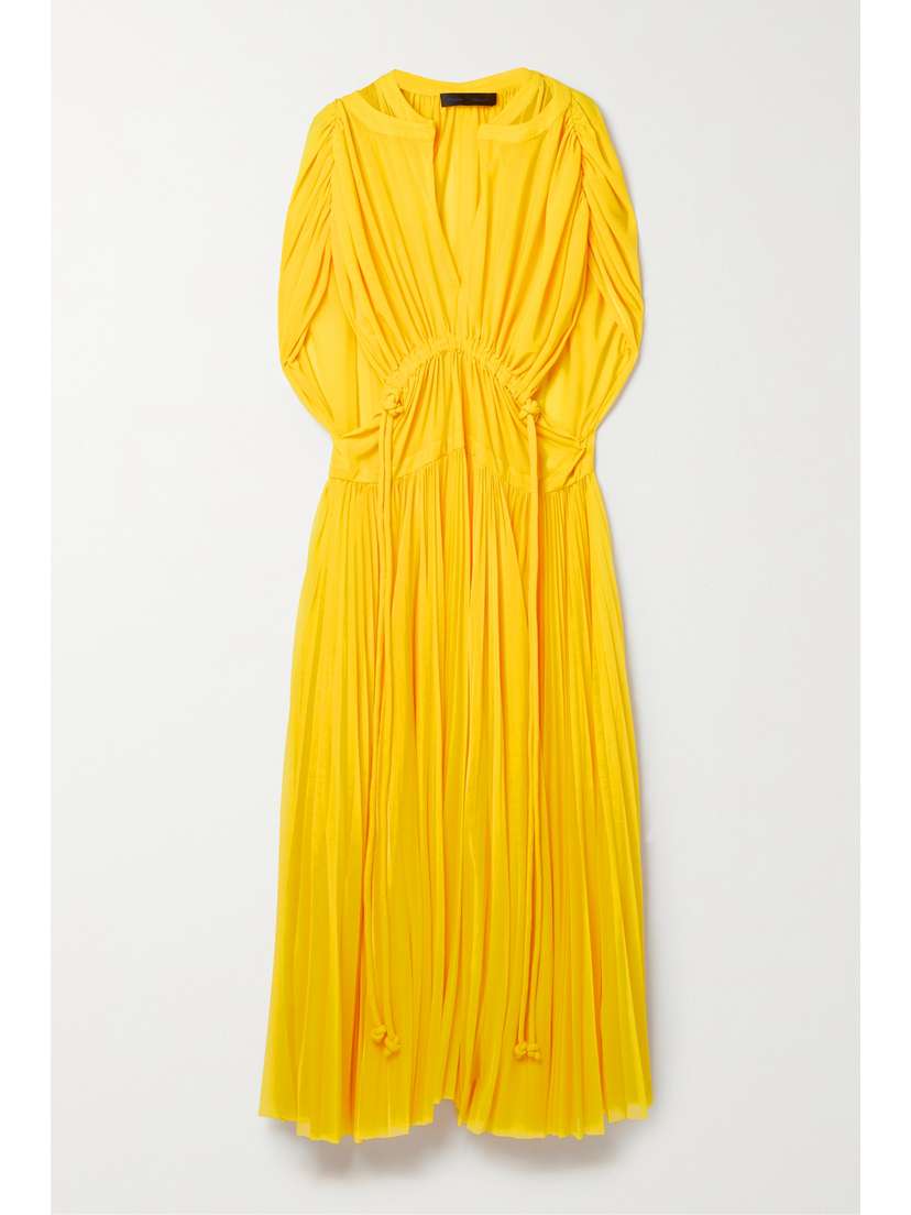 Proenza Schouler Pleated Jersey Maxi Dress