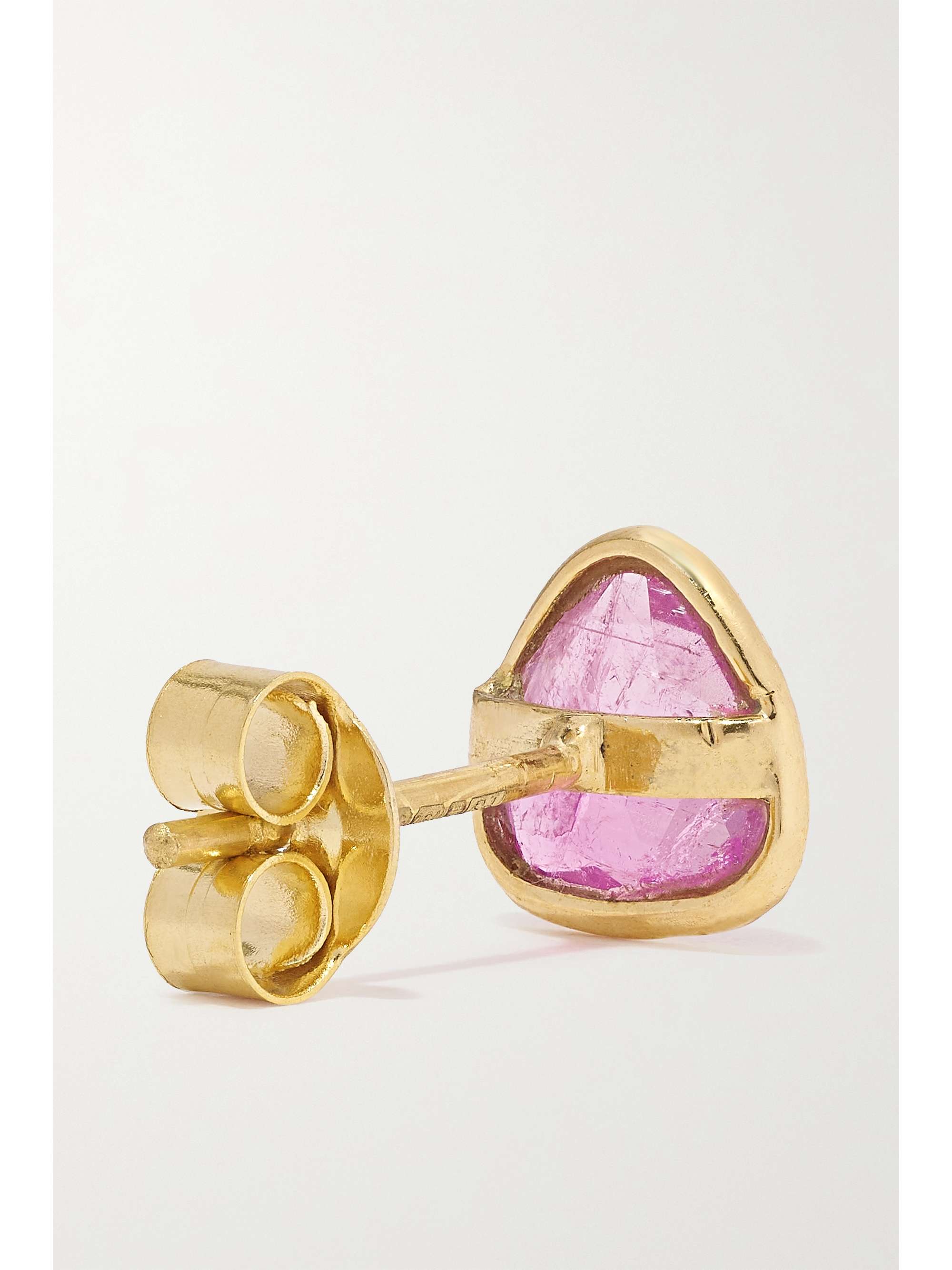 PIPPA SMALL Small Classic 18-karat gold tourmaline earrings