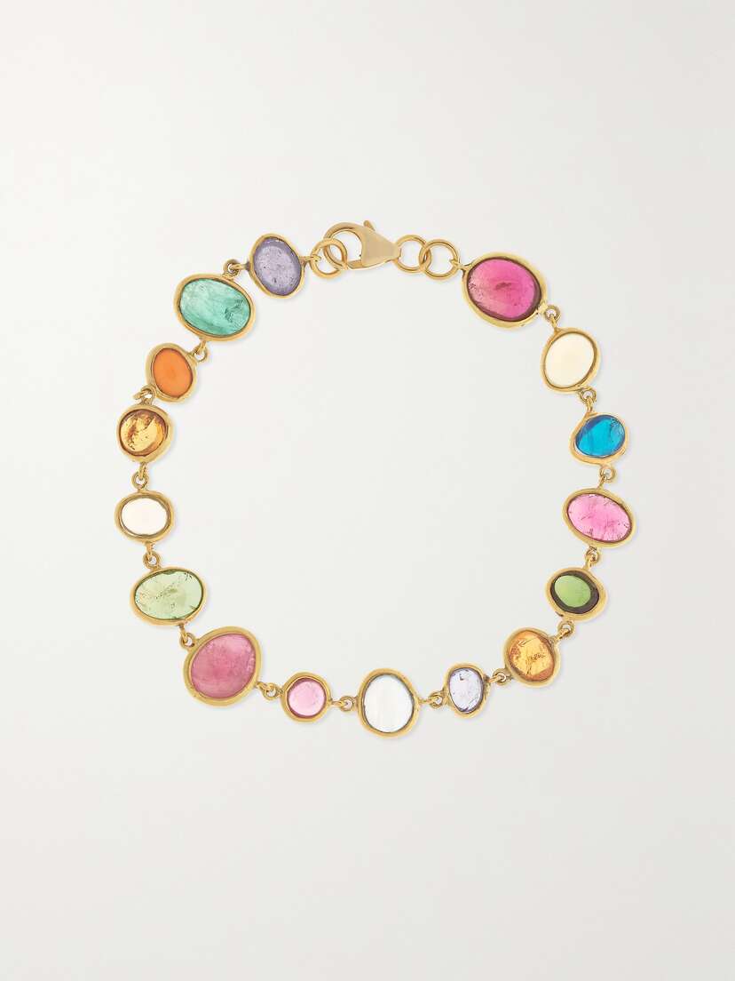 Pippa Small 18-karat  Multi-stone Bracelet
