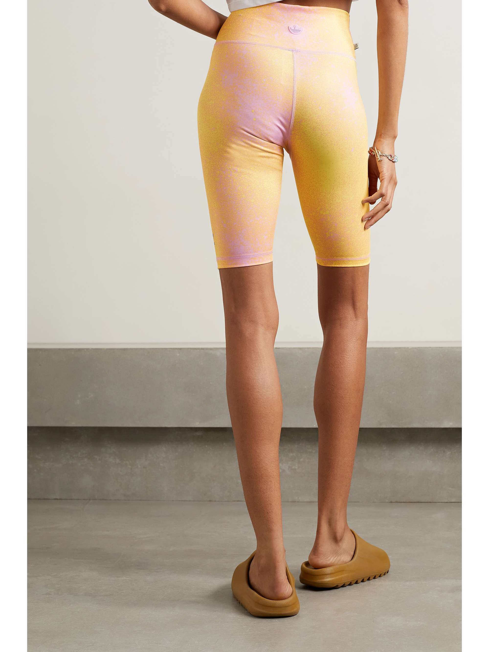 ADIDAS ORIGINALS Trefoil Moments printed recycled stretch shorts