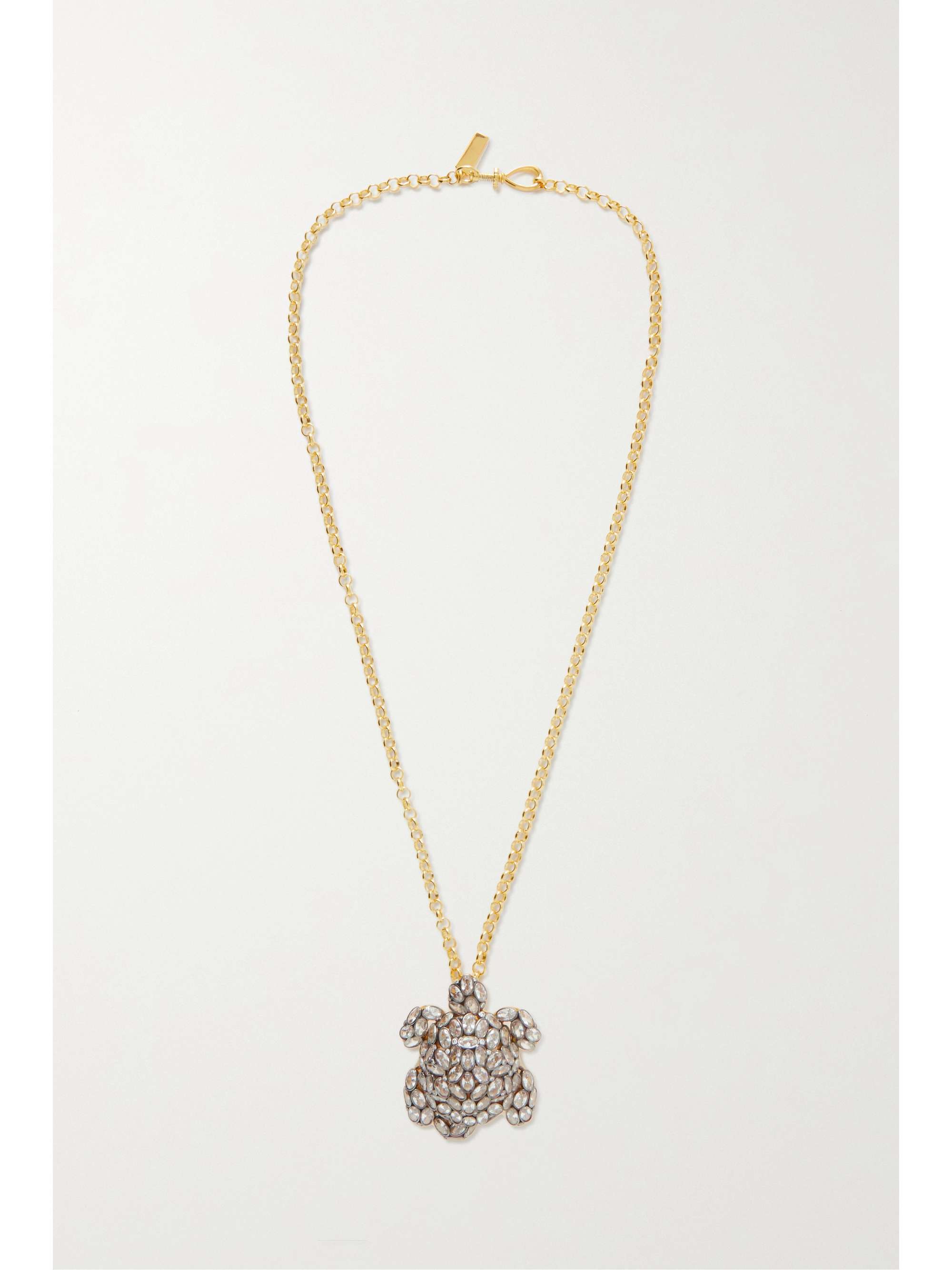 Gold Tortoise gold-plated zirconia 