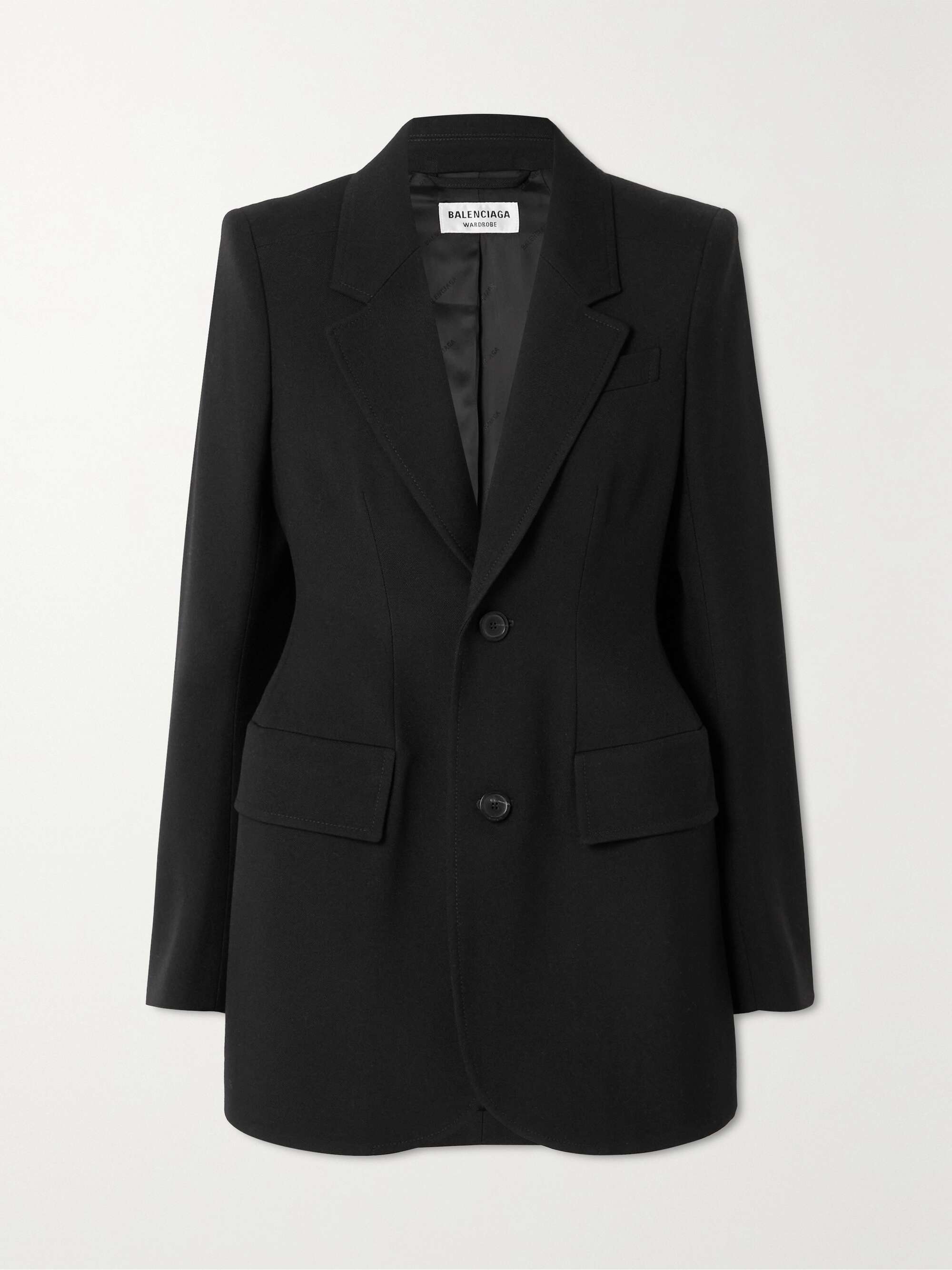 BALENCIAGA Hourglass wool blazer | NET-A-PORTER