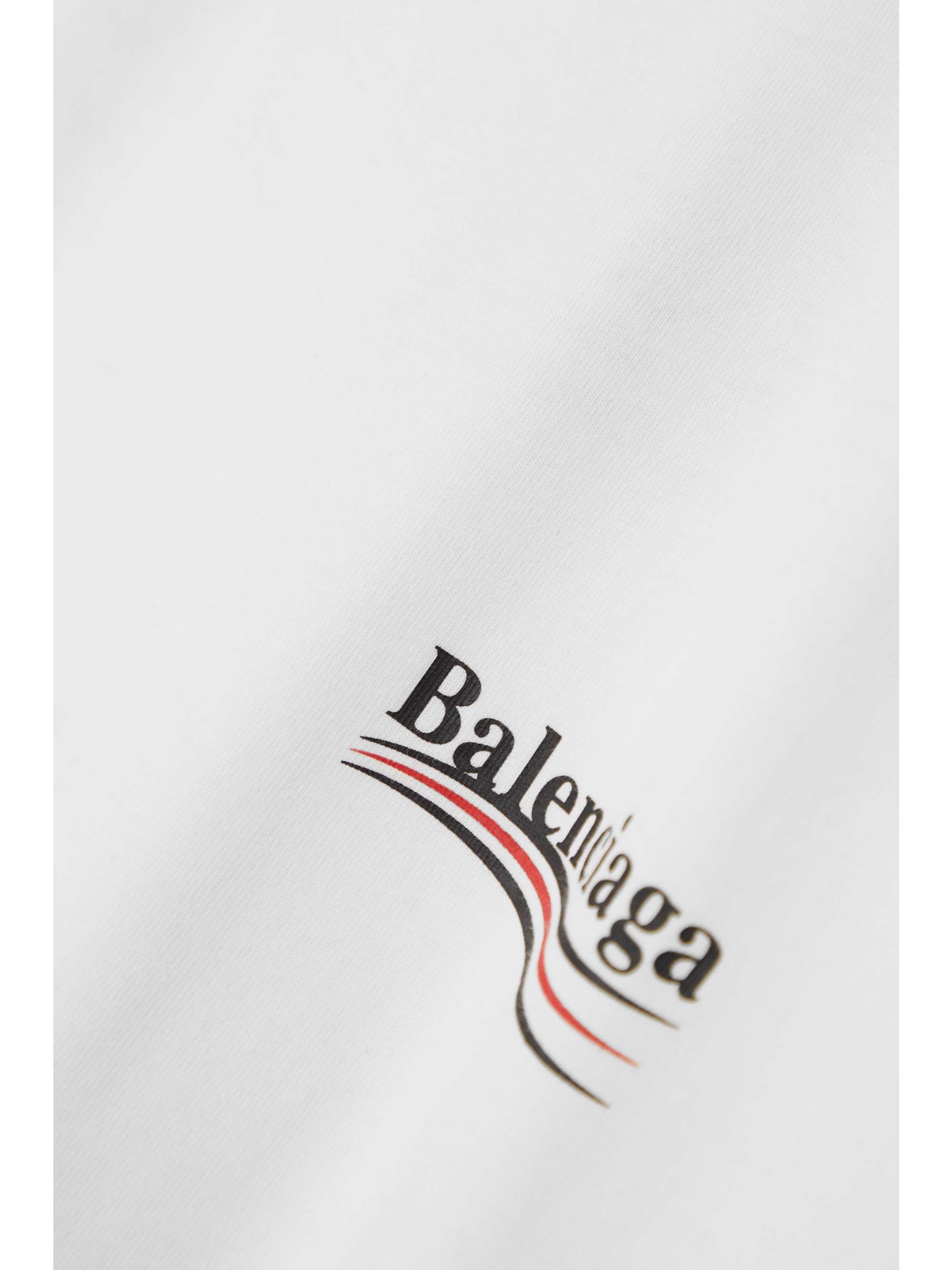 BALENCIAGA Oversized printed cotton-jersey T-shirt