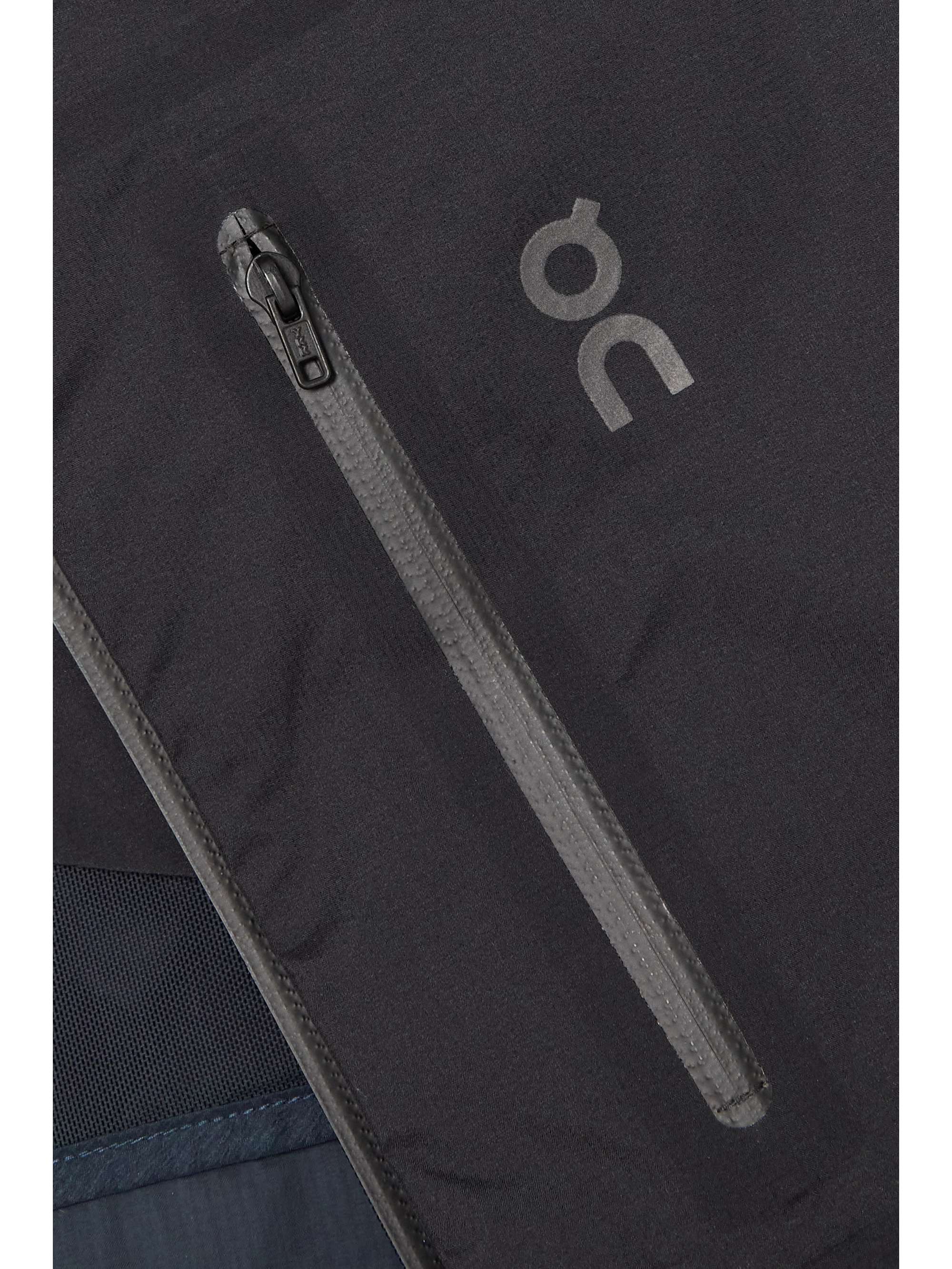 ON-RUNNING Weather hooded paneled shell jacket