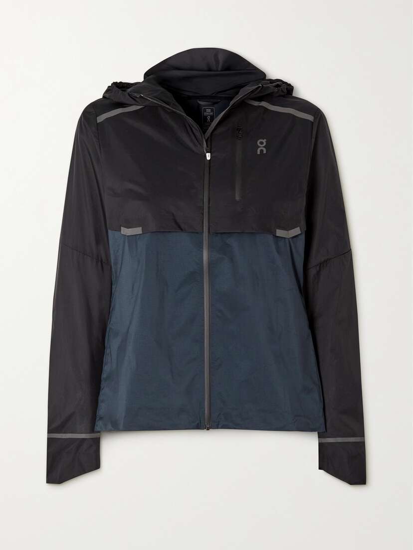 ON Weather Hooded Paneled Shell Jacket - x large