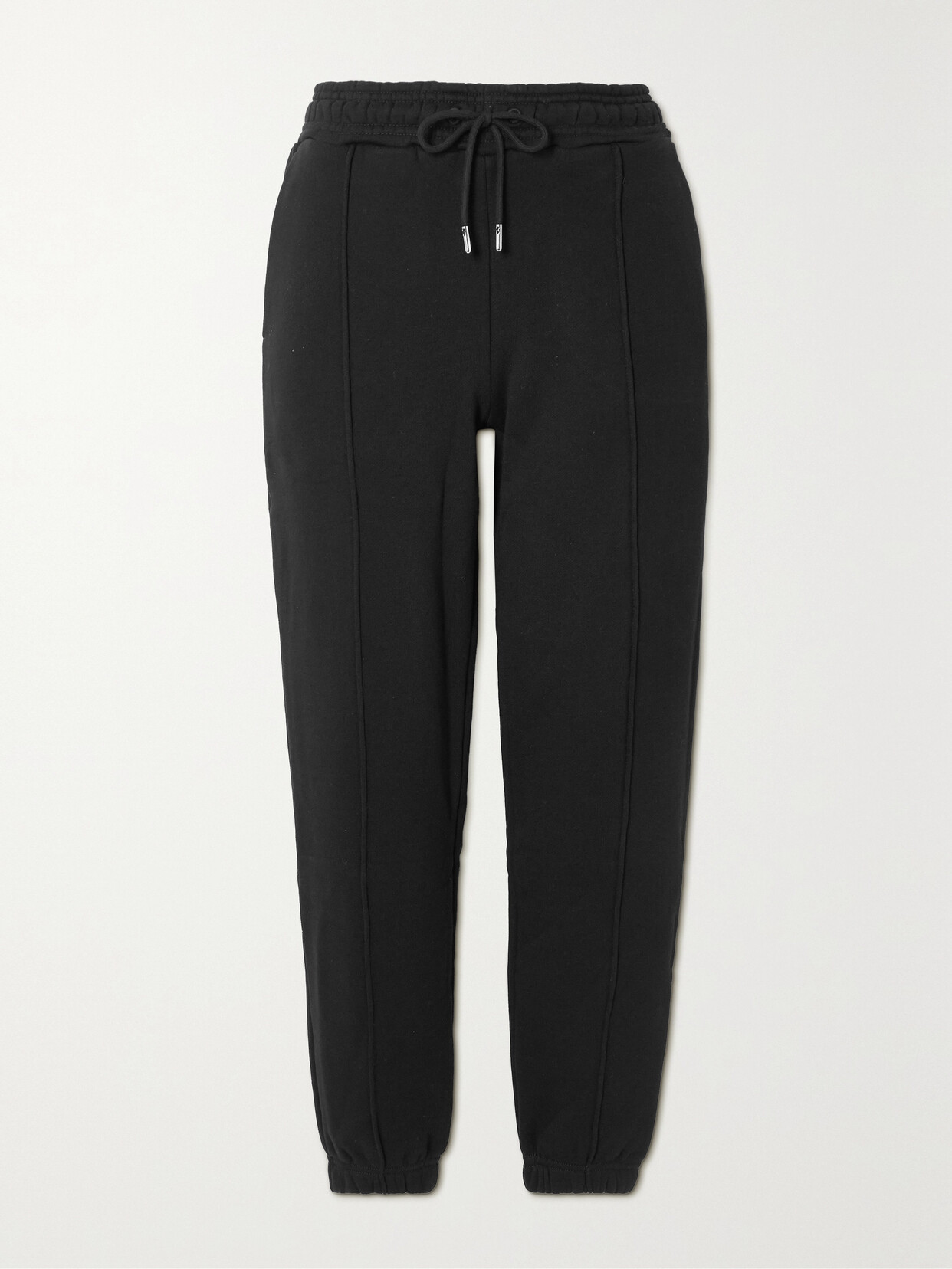 Ninety Percent - + Net Sustain Peter Organic Cotton-jersey Track Pants - Black image