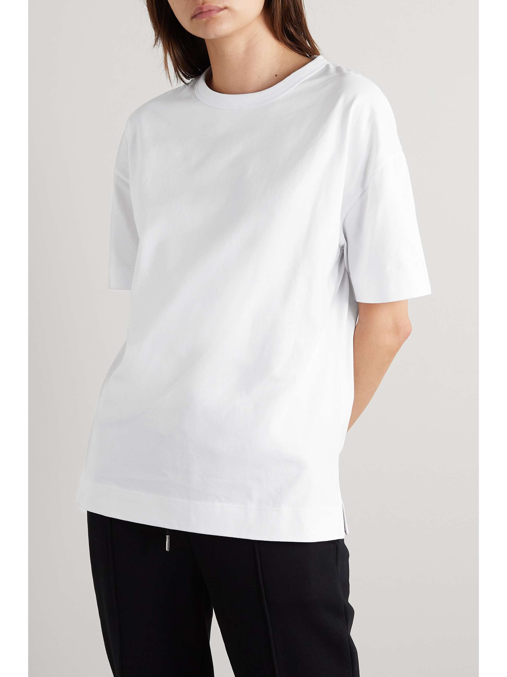 NINETY PERCENT Lena organic cotton-jersey T-shirt