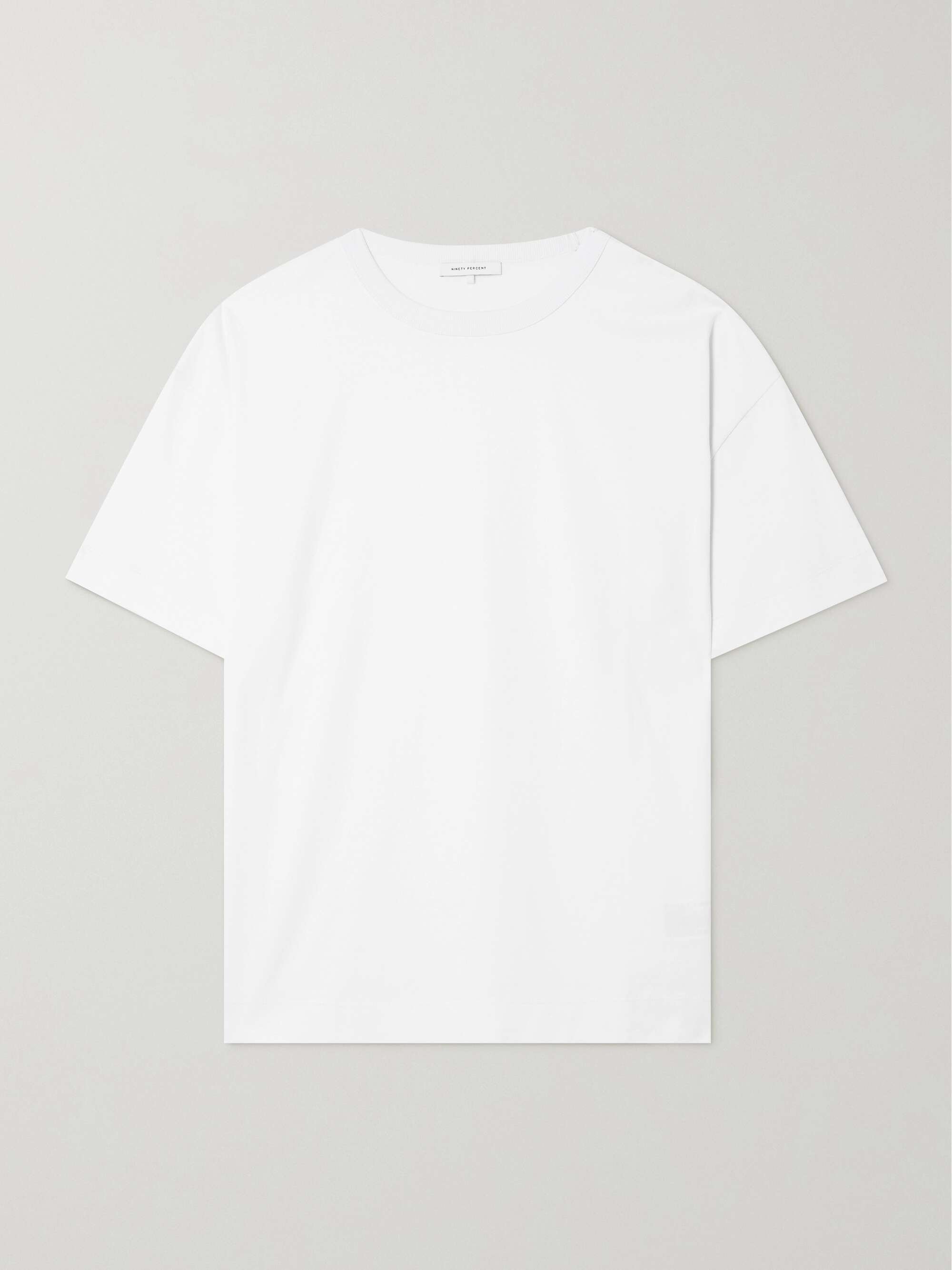 NINETY PERCENT Lena organic cotton-jersey T-shirt | NET-A-PORTER