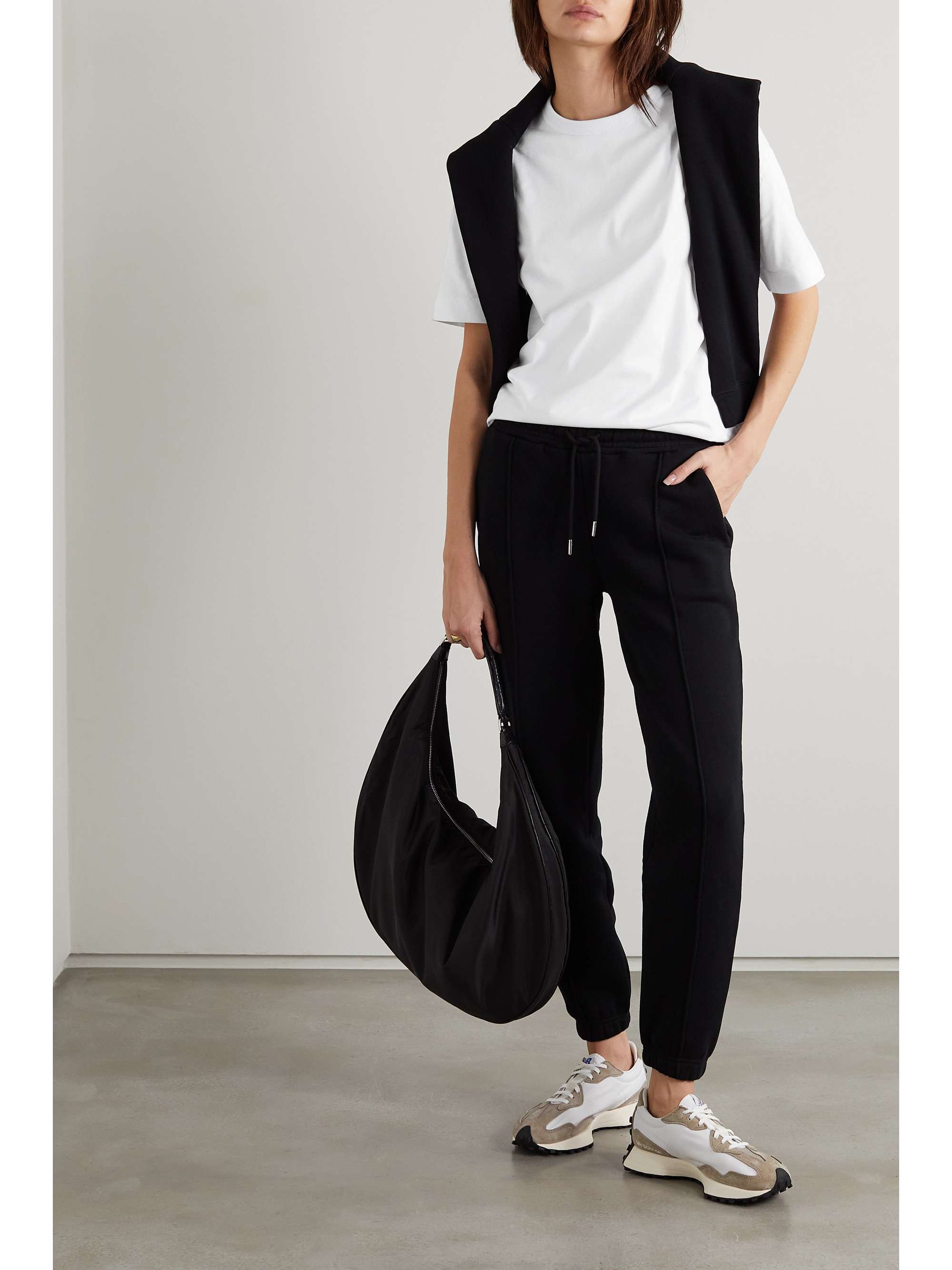 NINETY PERCENT Lena organic cotton-jersey T-shirt