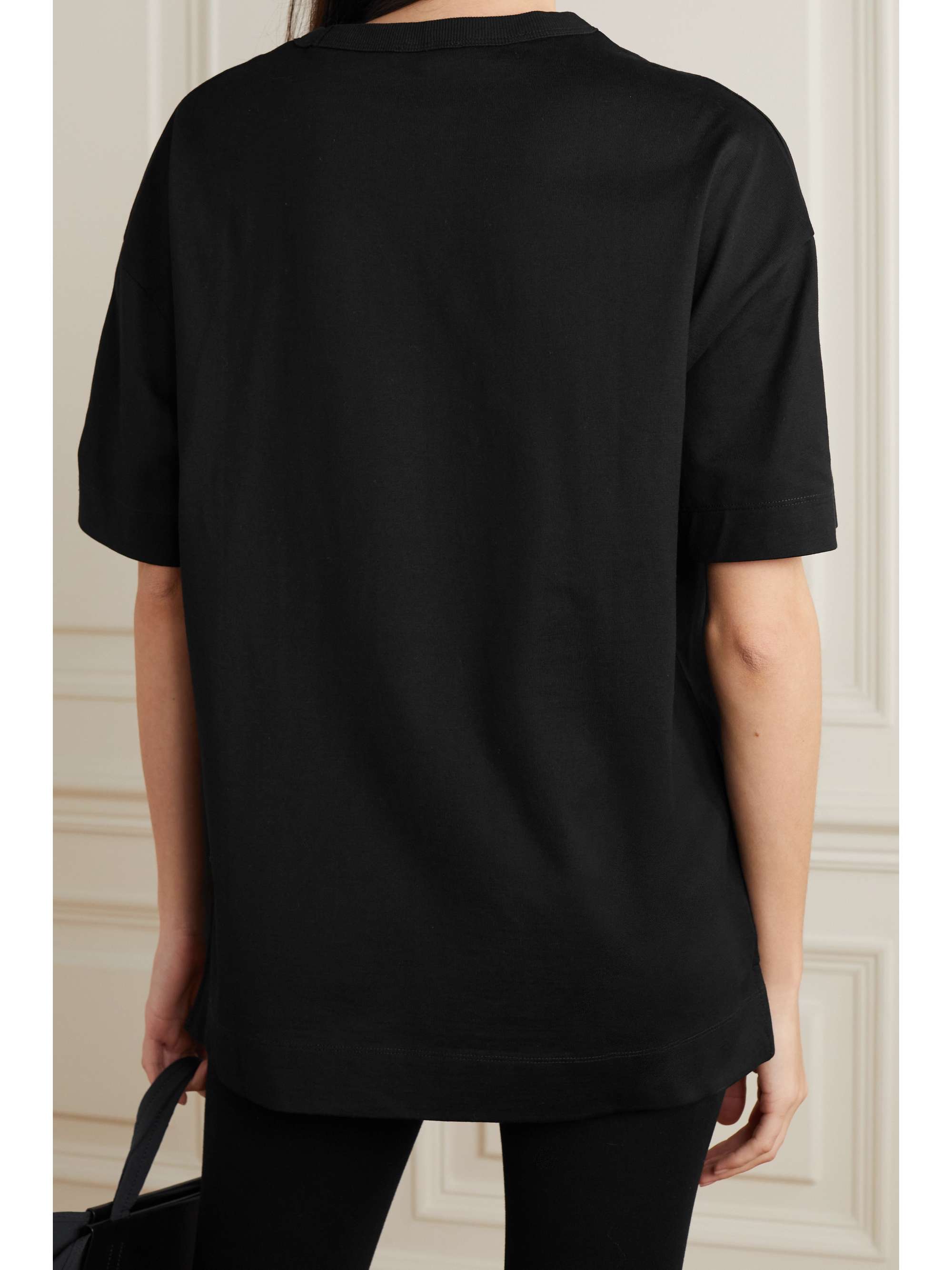 NINETY PERCENT Lena organic cotton-jersey T-shirt