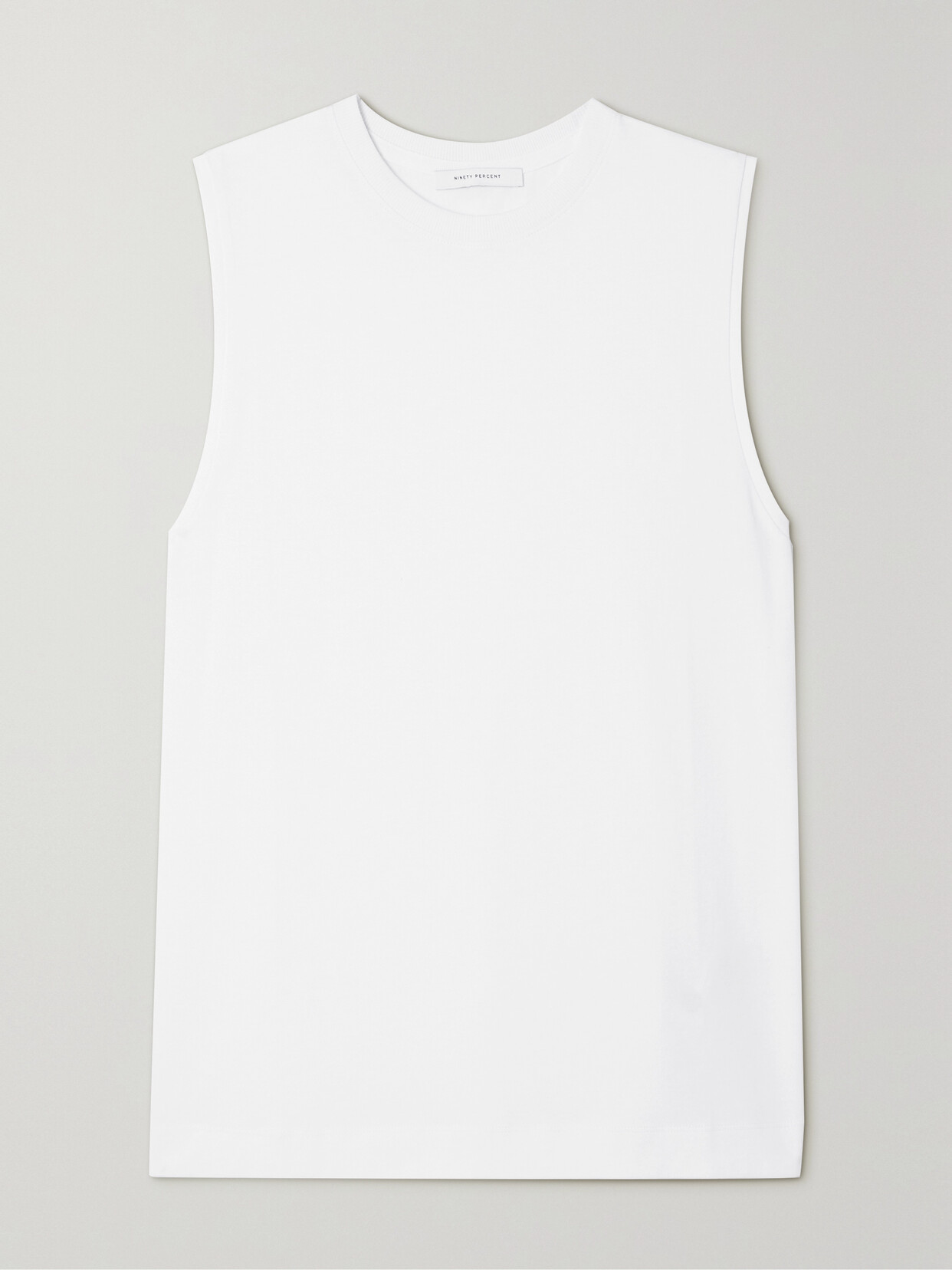 Ninety Percent Alex Organic Cotton-jersey Tank