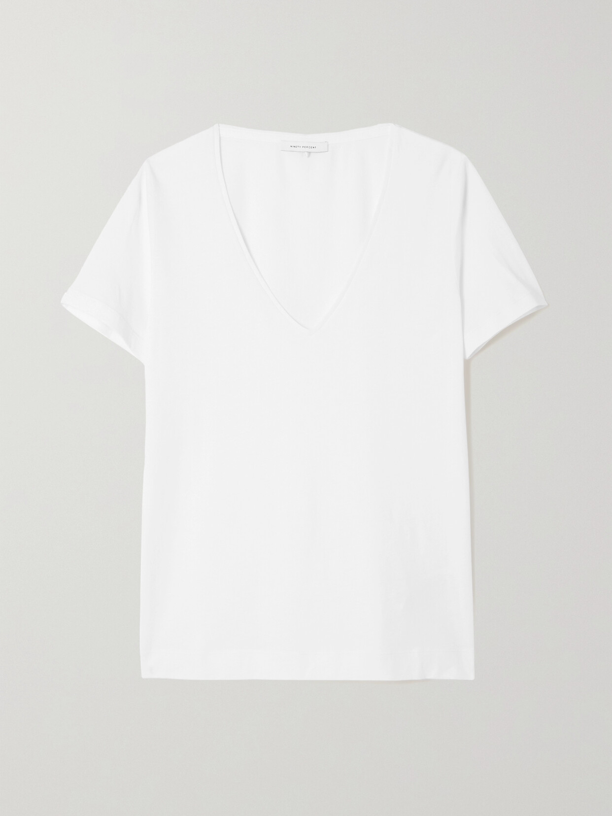 Ninety Percent - Marissa Organic Cotton-jersey T-shirt - White