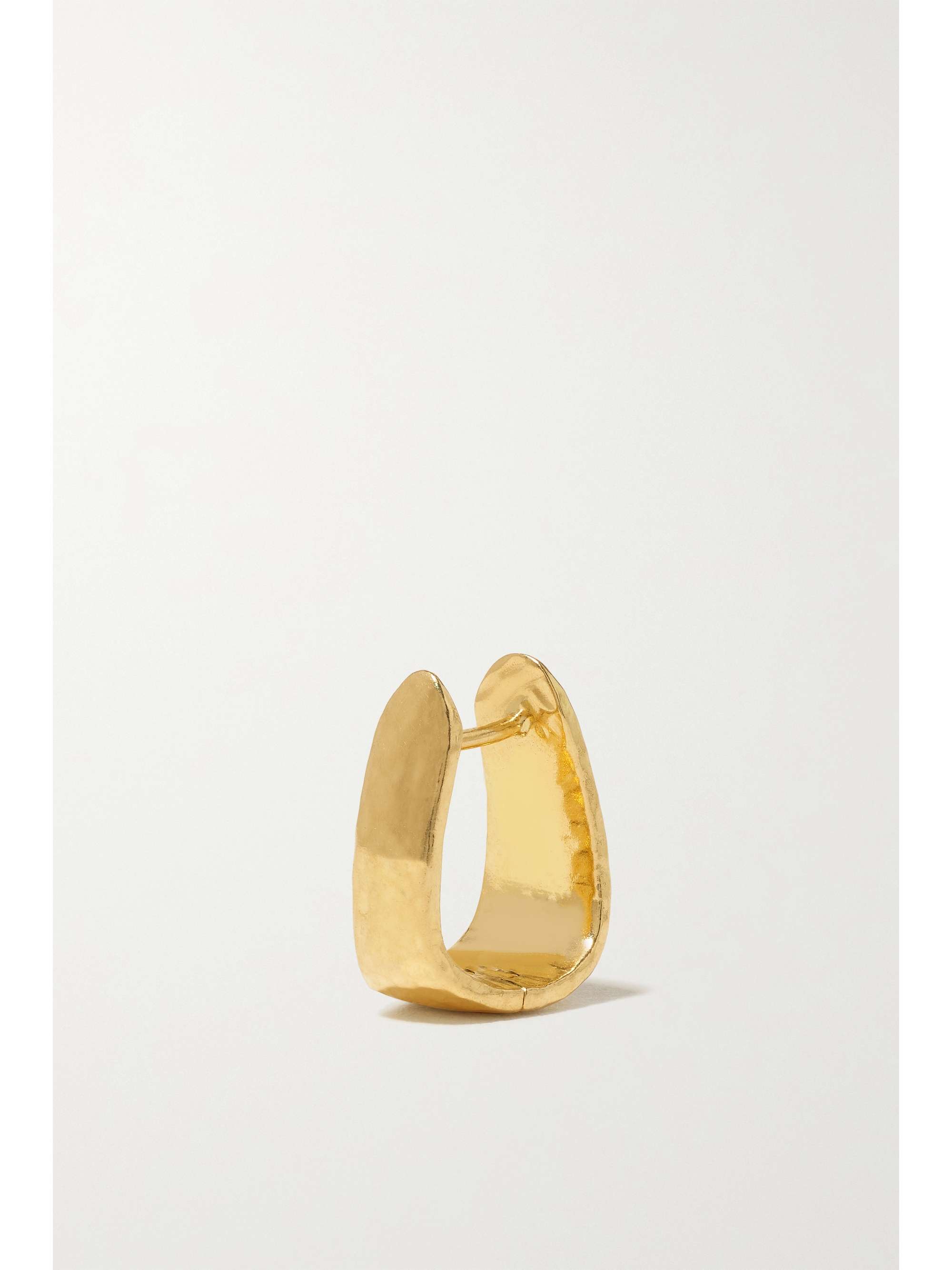 OCTAVIA ELIZABETH + NET SUSTAIN Imogen 18-karat recycled gold diamond hoop earrings