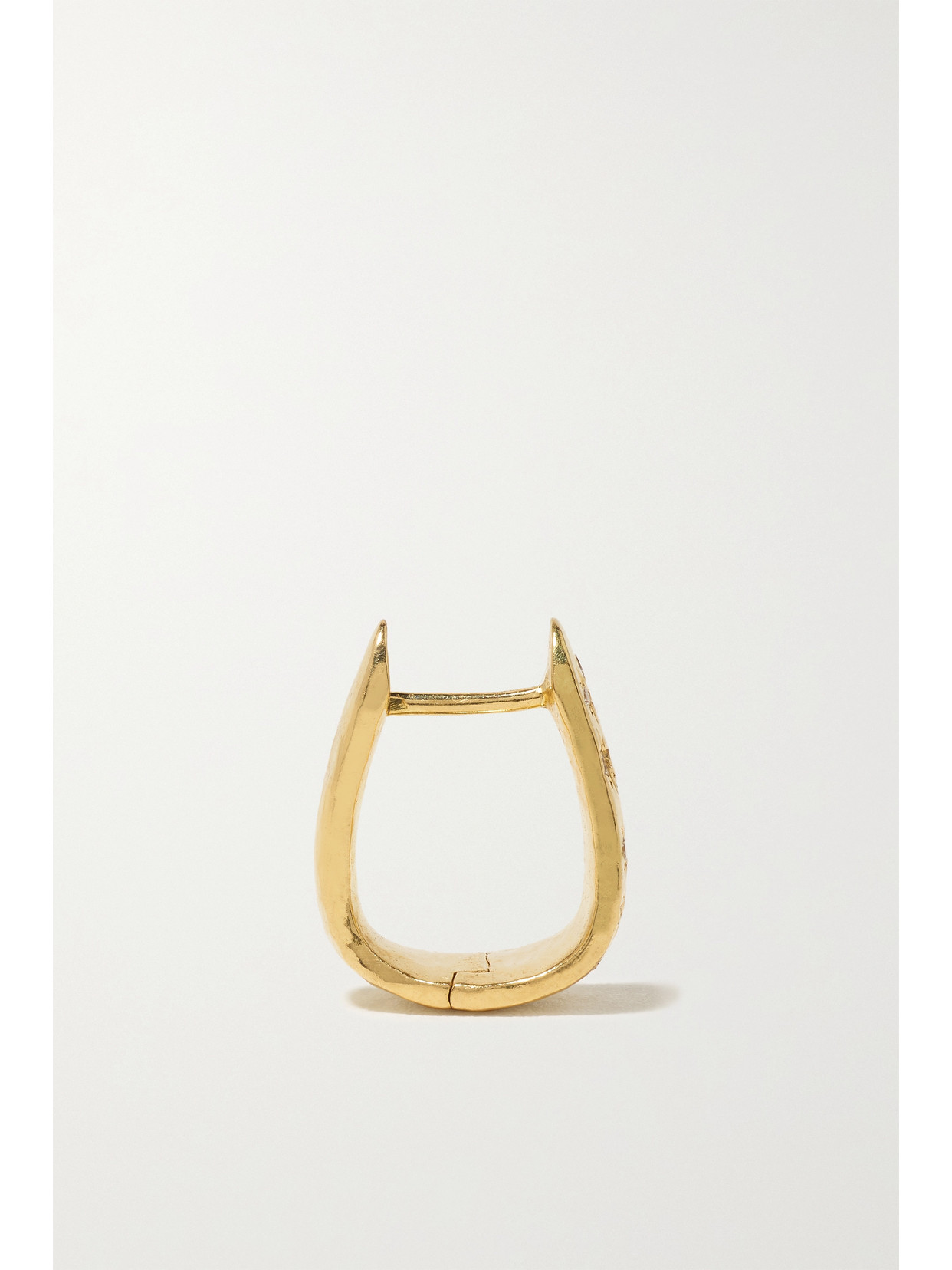 Shop Octavia Elizabeth + Net Sustain Imogen 18-karat Recycled Gold Diamond Hoop Earrings