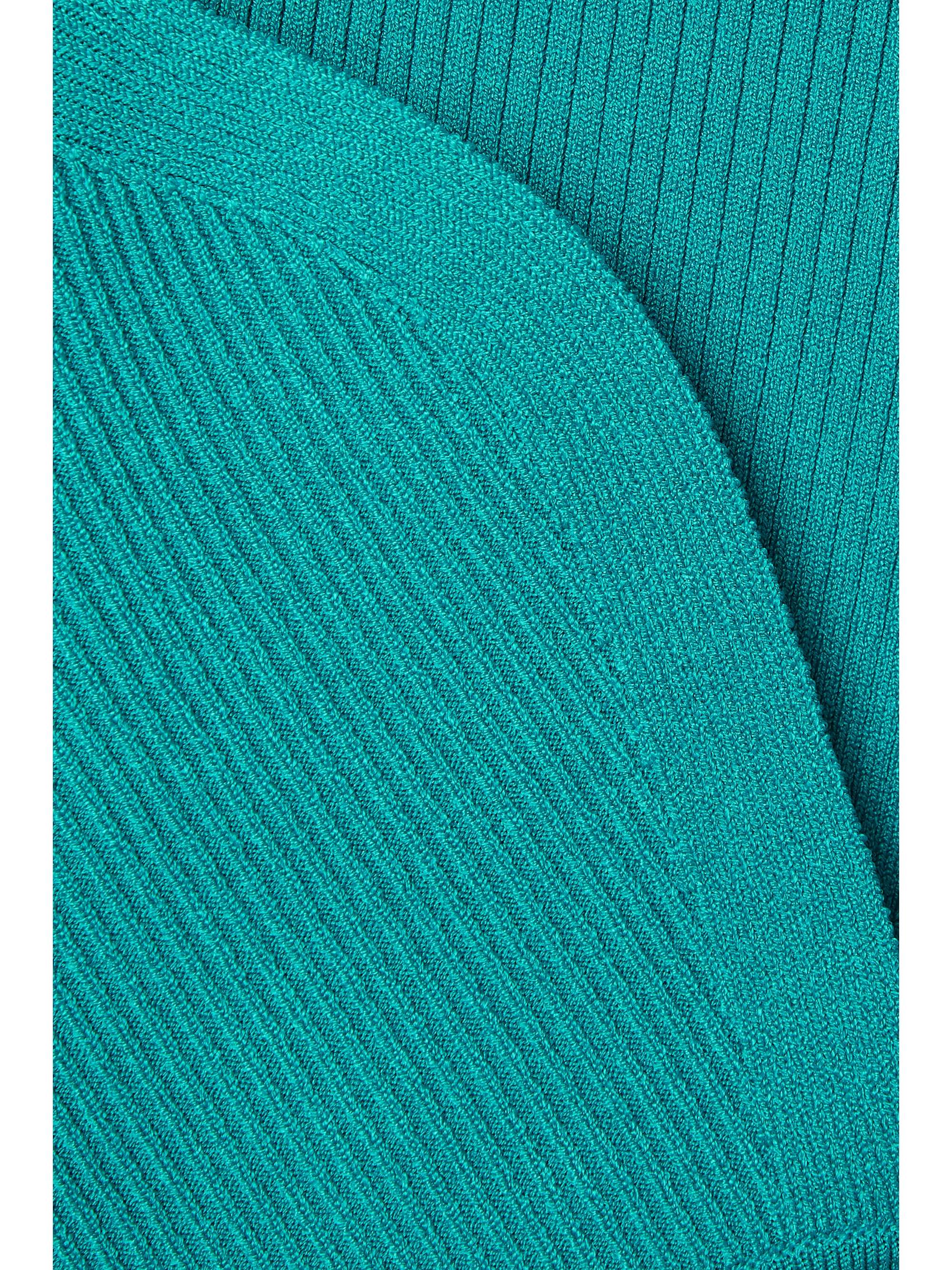 GAUGE81 Otero cutout recycled ribbed-knit mini dress