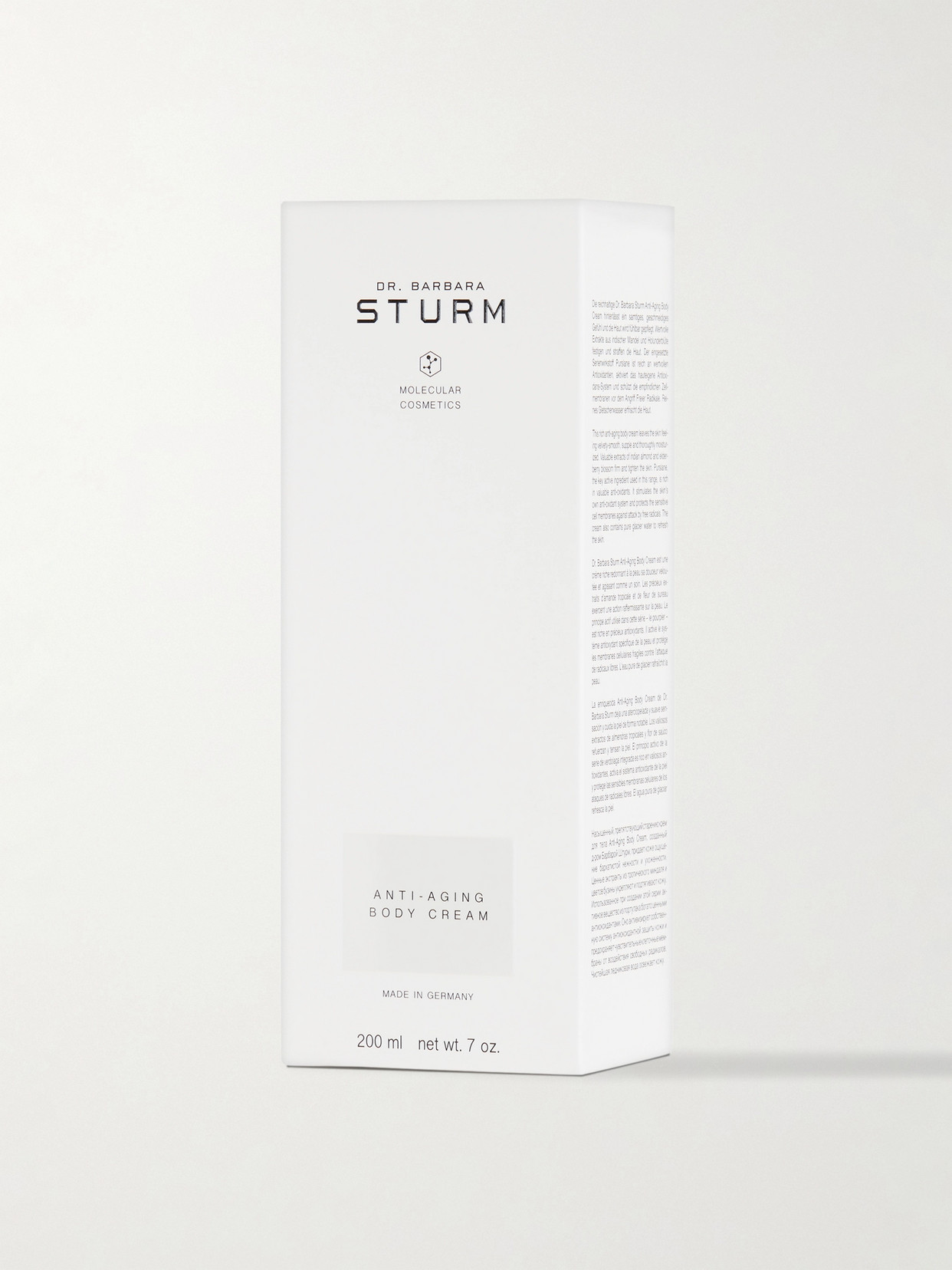 DR. BARBARA STURM + NET SUSTAIN ANTI-AGING BODY CREAM, 200ML