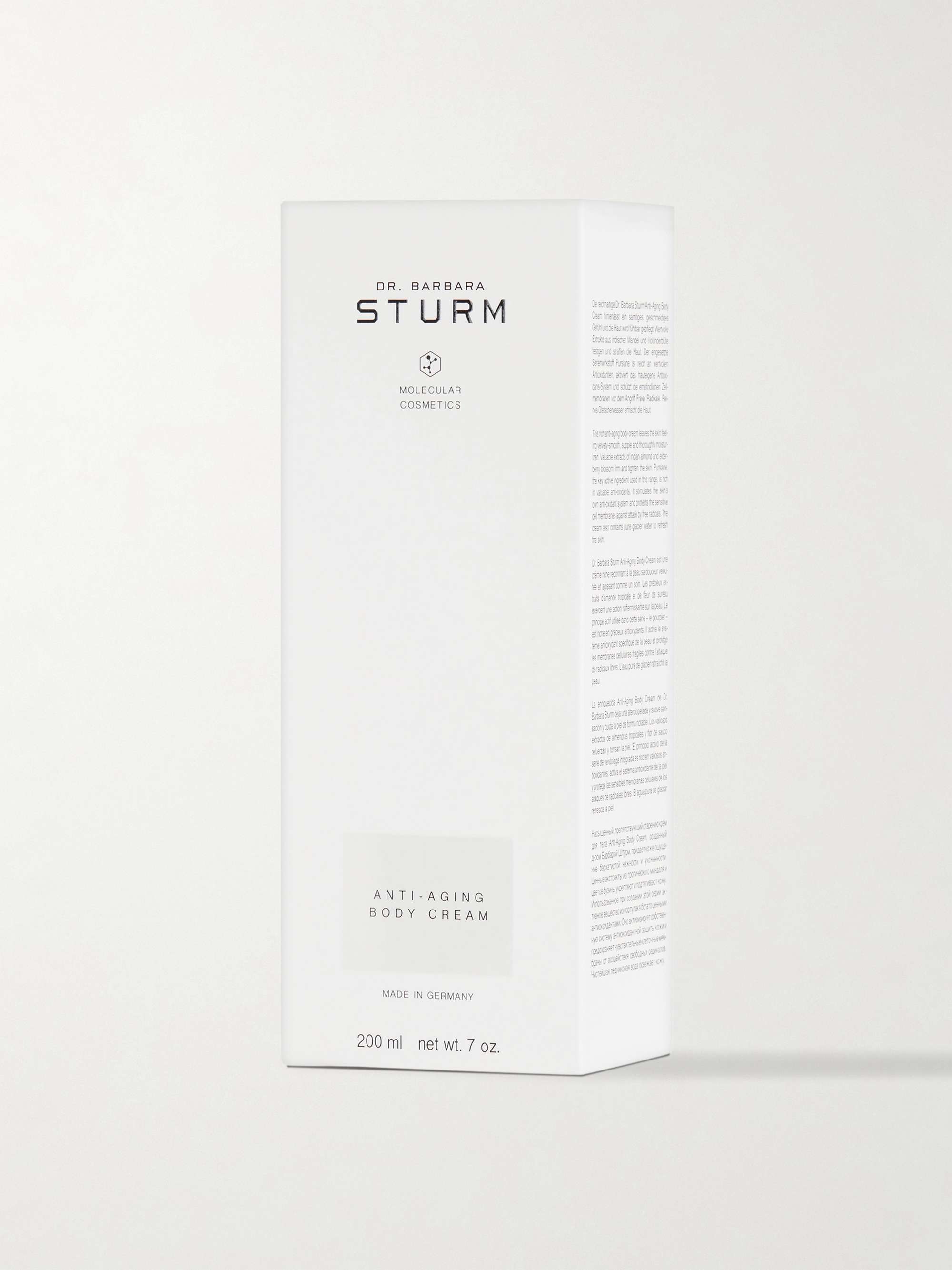 DR. BARBARA STURM + NET SUSTAIN Anti-Aging Body Cream, 200ml
