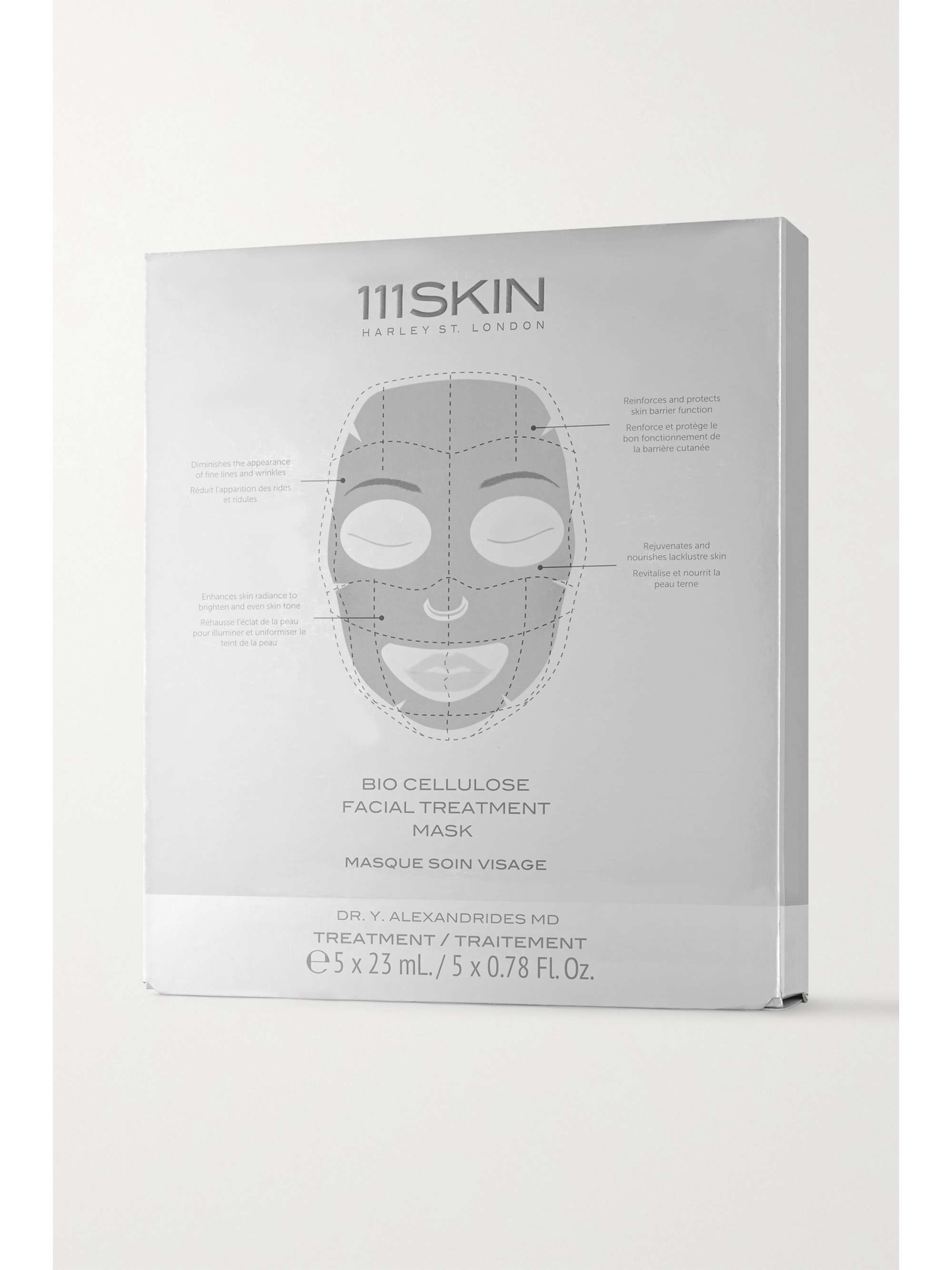111SKIN Bio Cellulose Facial Treatment Mask x 5