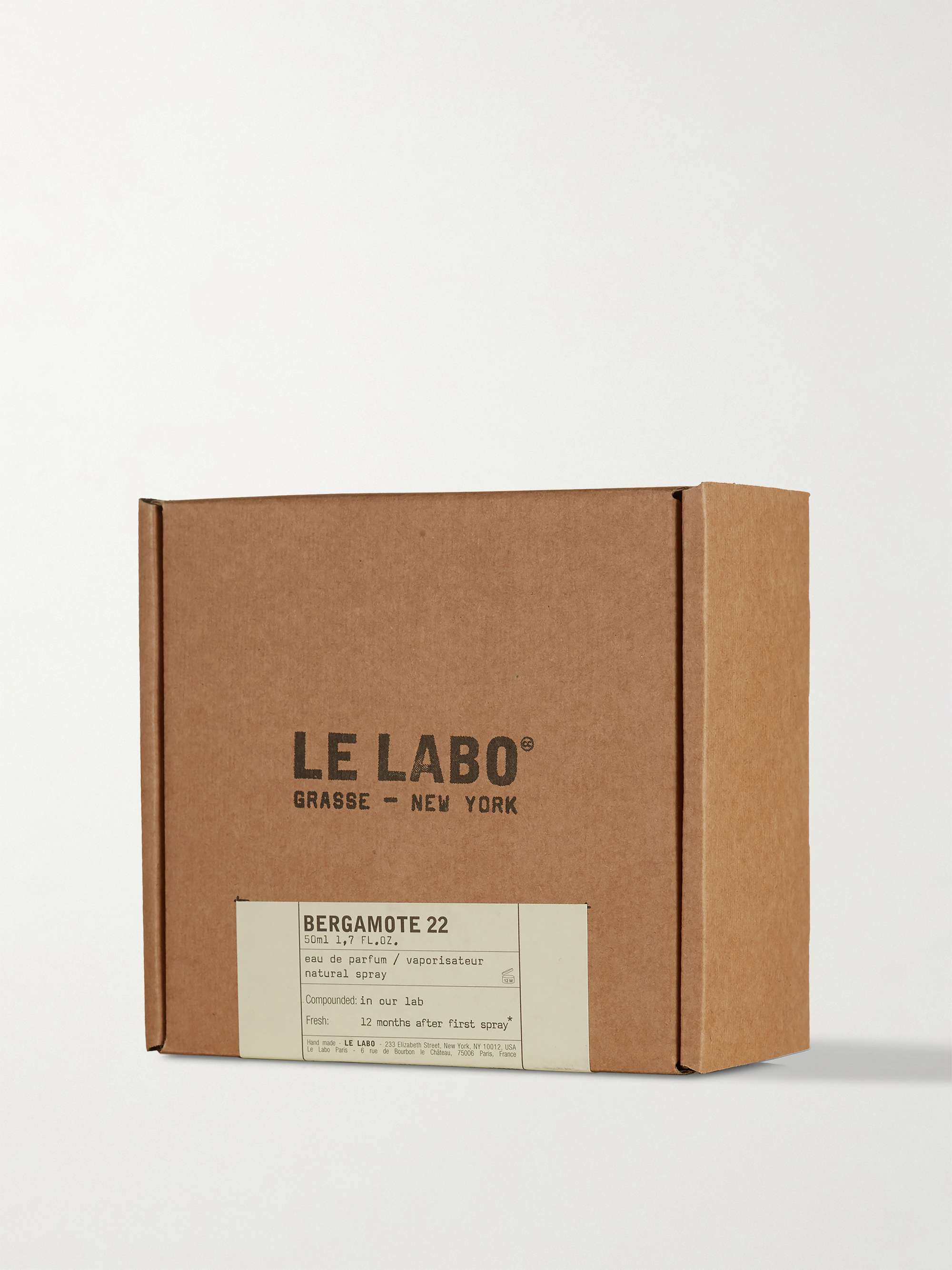 LE LABO Eau de parfum Bergamote 22, 50 ml