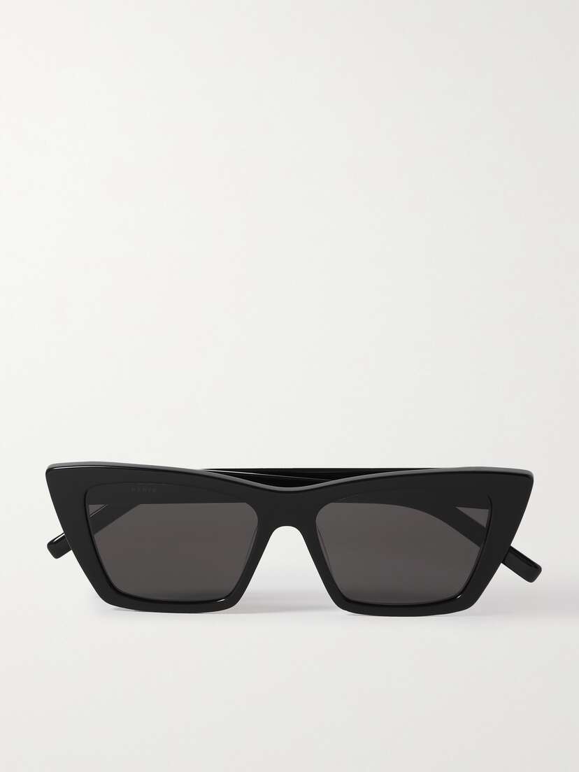 Saint Laurent Eyewear Mica Cat-eye Acetate Sunglasses