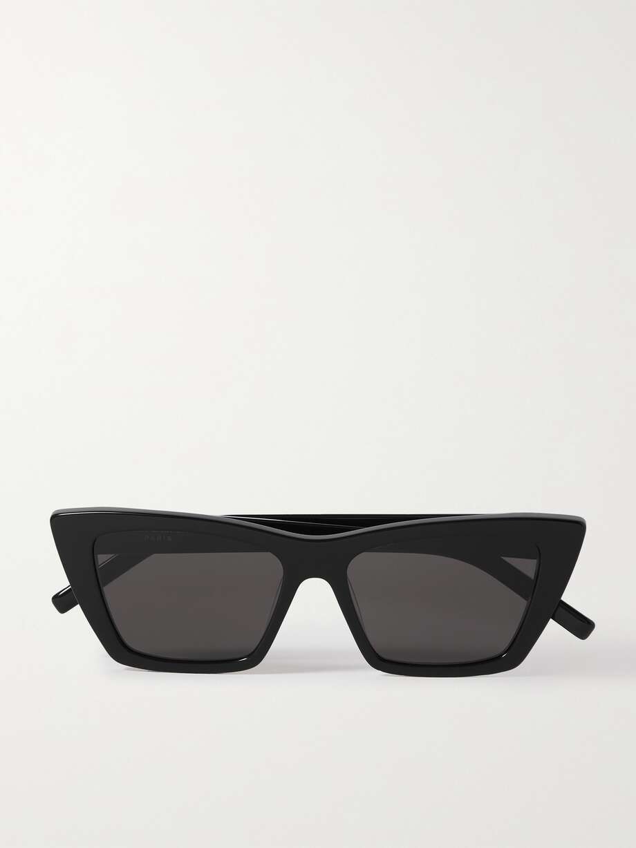Mica cat-eye acetate sunglasses Saint Laurent