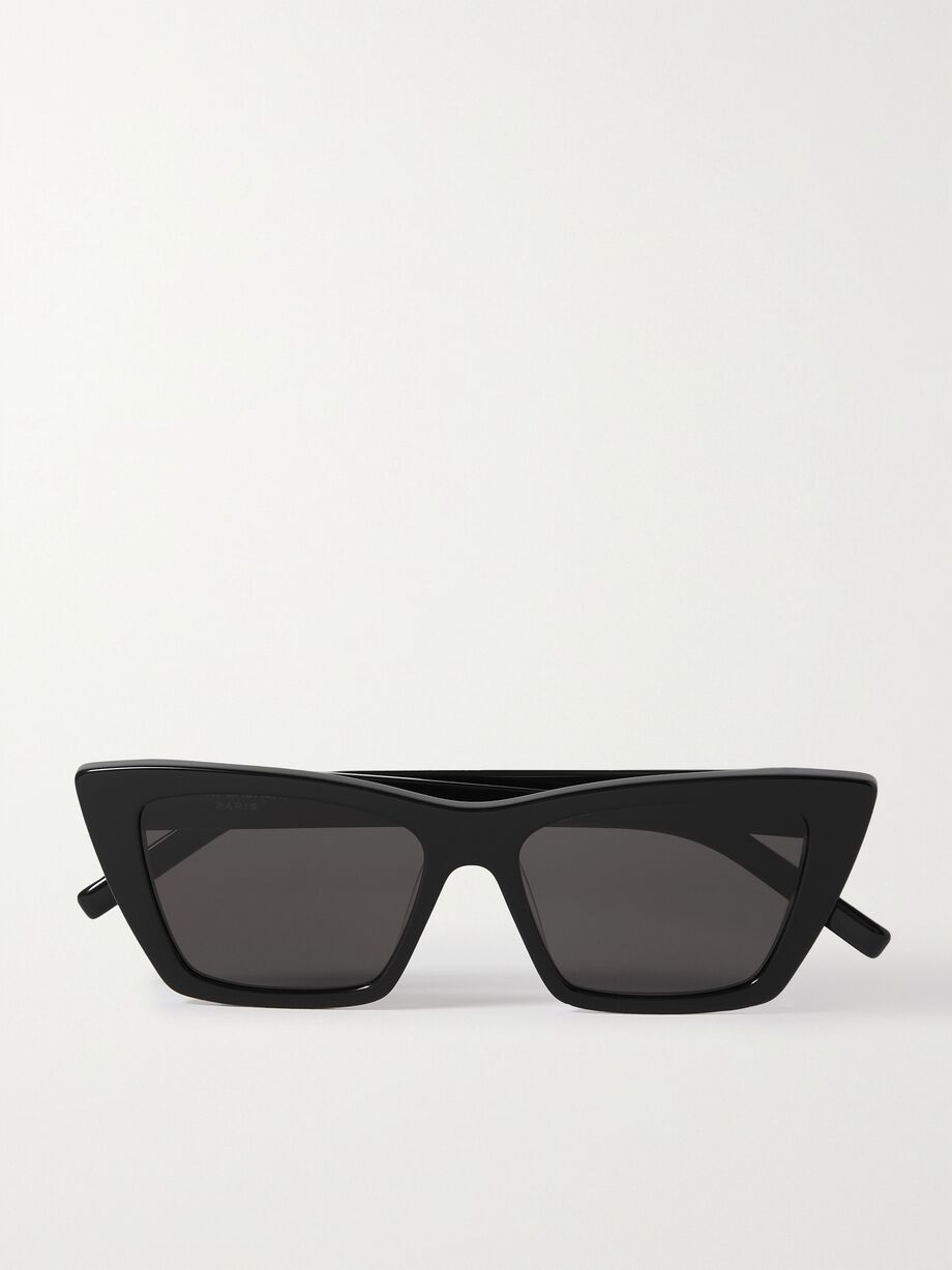 Mica cat-eye acetate sunglasses Saint Laurent