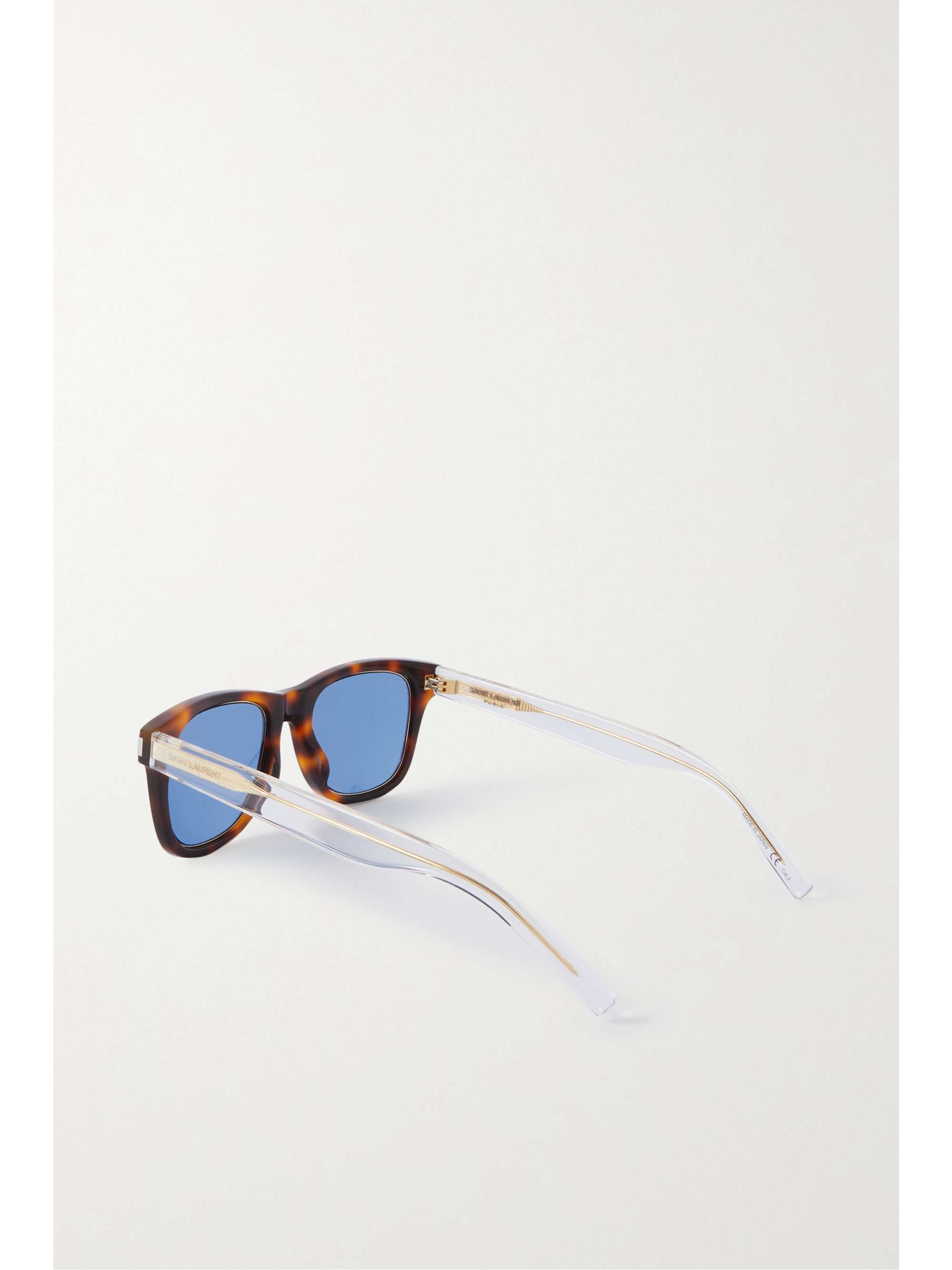 SAINT LAURENT EYEWEAR D-frame tortoiseshell acetate sunglasses