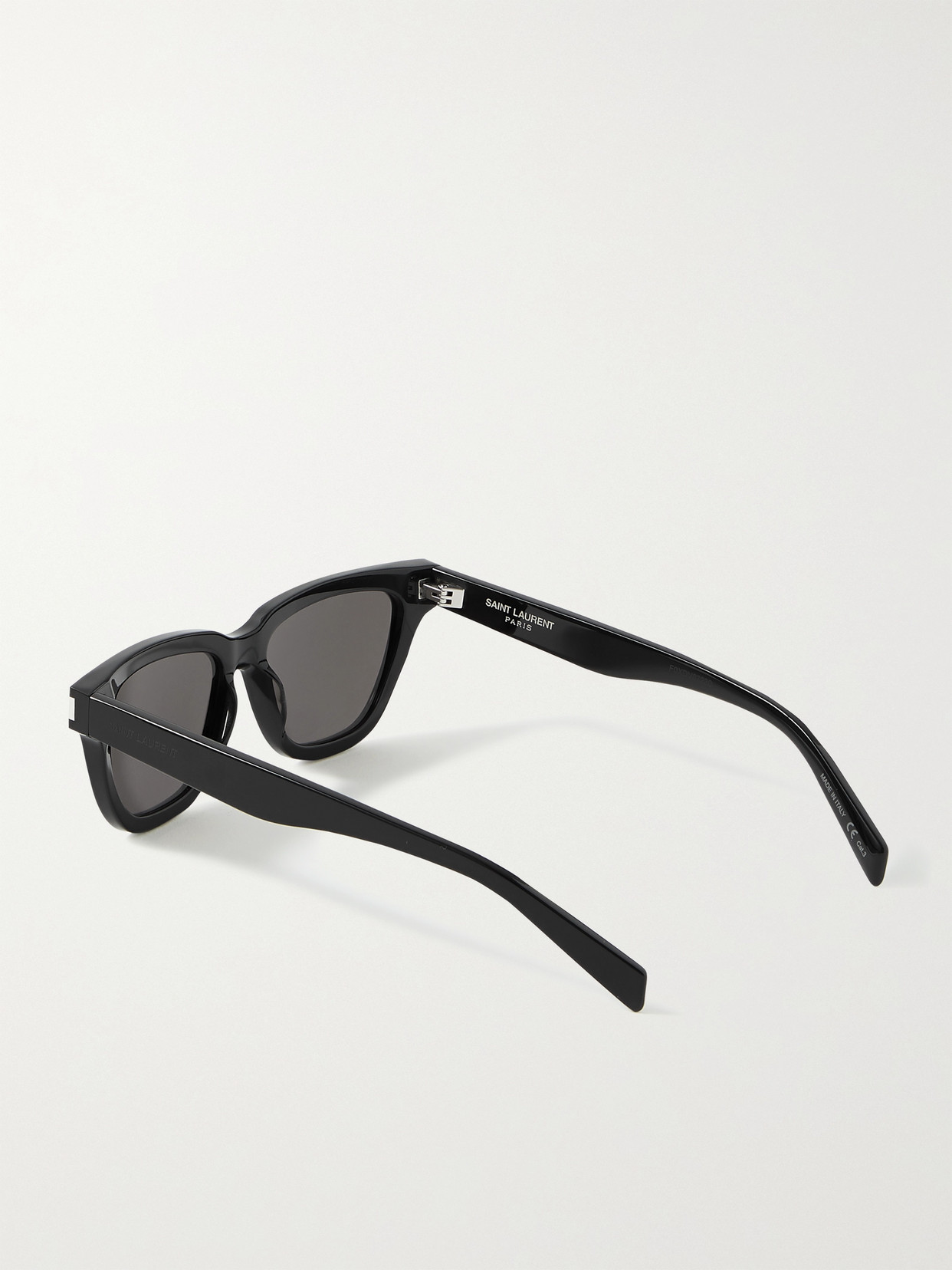 Saint Laurent Sulpice D-frame Acetate Sunglasses In Black