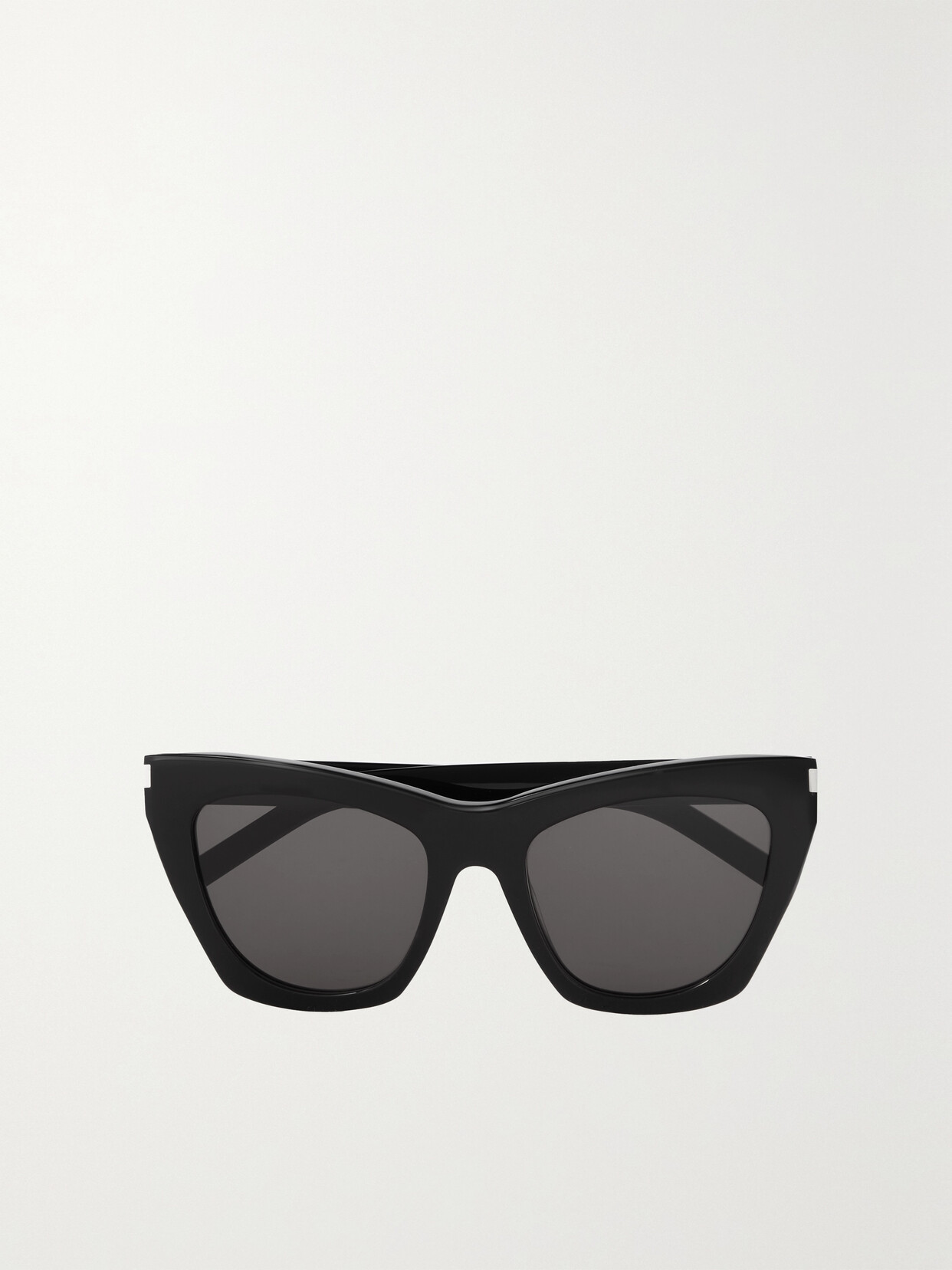 Saint Laurent Kate Cat-eye Acetate Sunglasses In Black