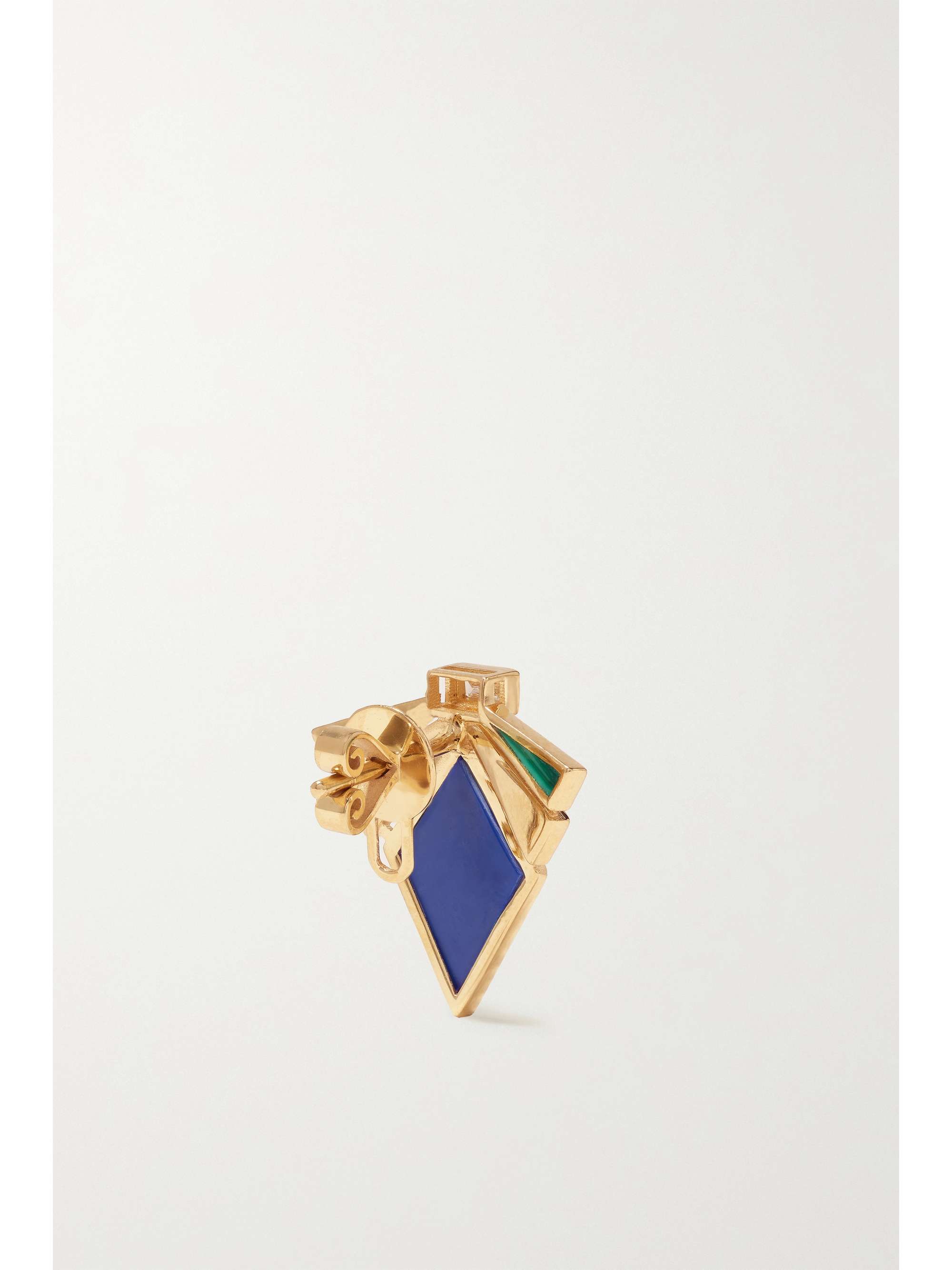 L'ATELIER NAWBAR The Nathalie 18-karat gold multi-stone earrings