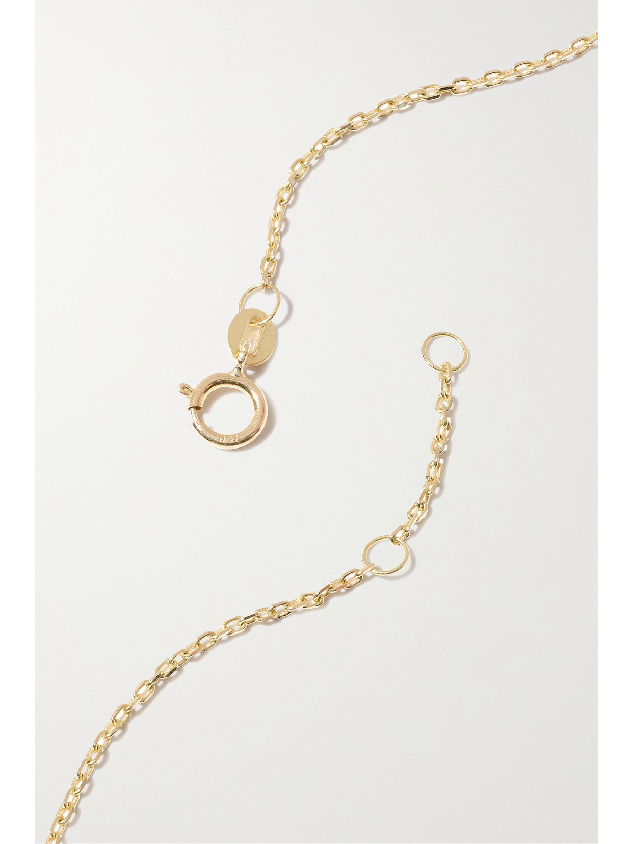 L'atelier Nawbar Cosmic Ibiza Mini 18-karat Gold, Malachite And Diamond Choker In Gold