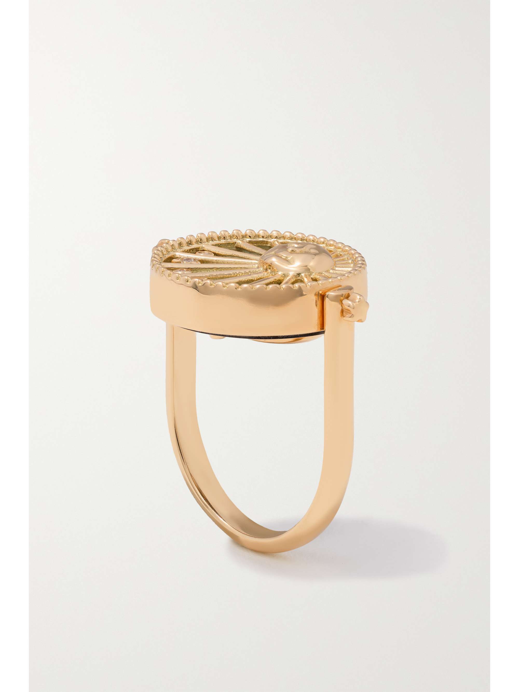 L'ATELIER NAWBAR Day and Night 18-karat gold multi-stone ring