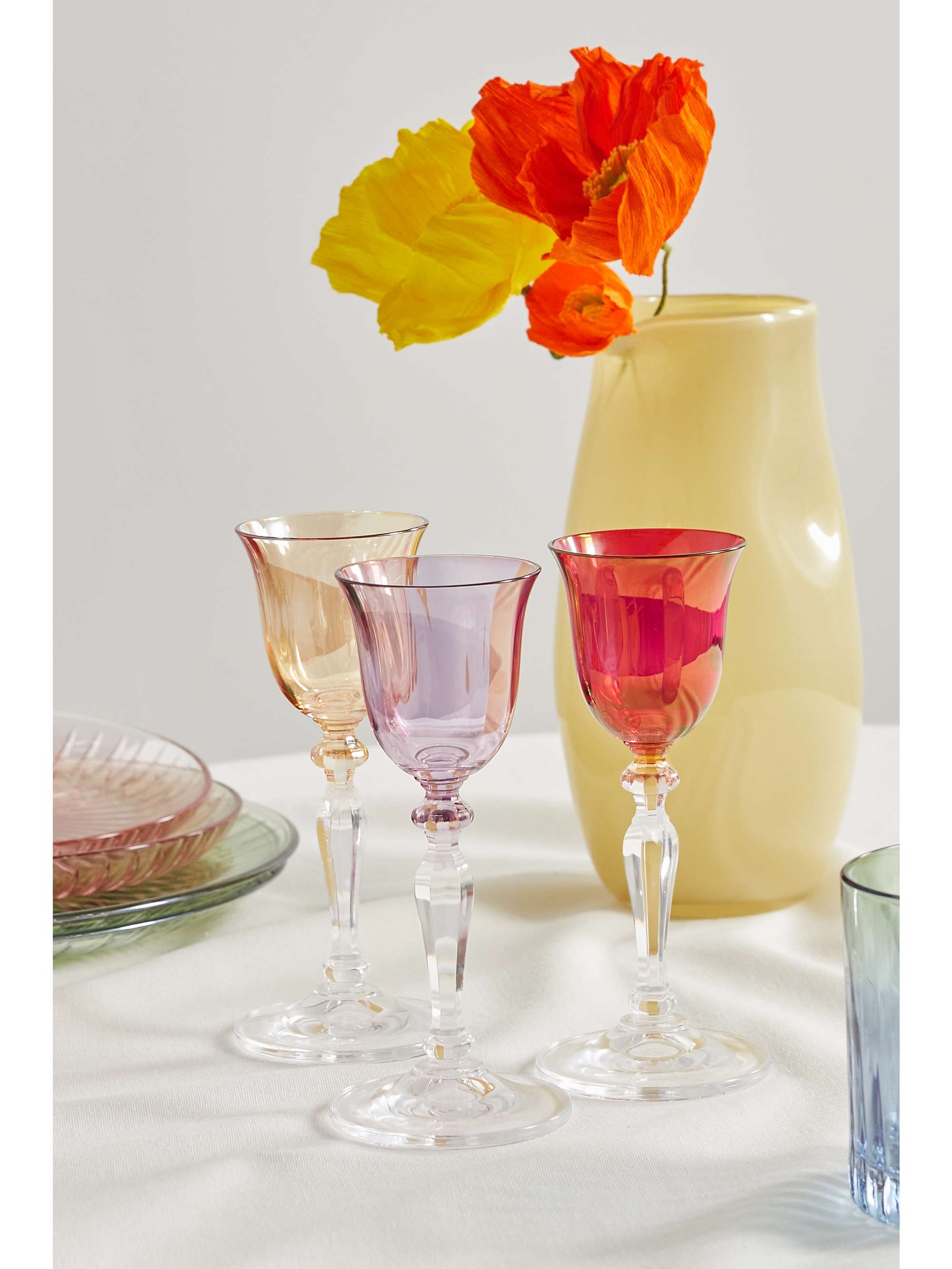 LUISA BECCARIA Set de six verres à liqueur